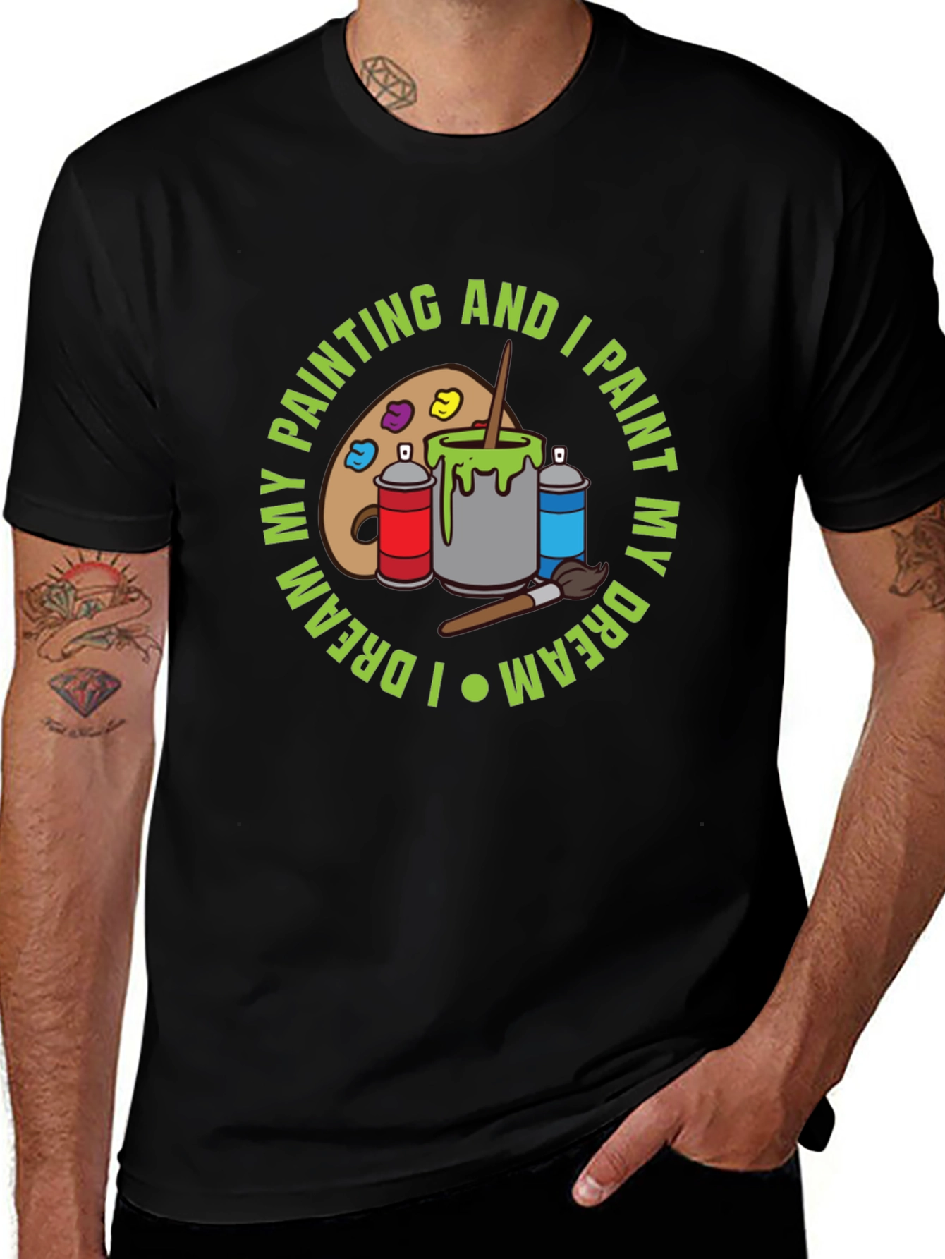 Artist T-Shirt: Paint My Dream Tee