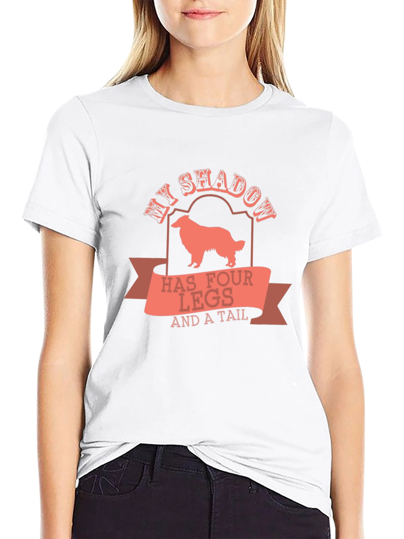 My Shadow Has Four Legs and a Tail T-Shirt