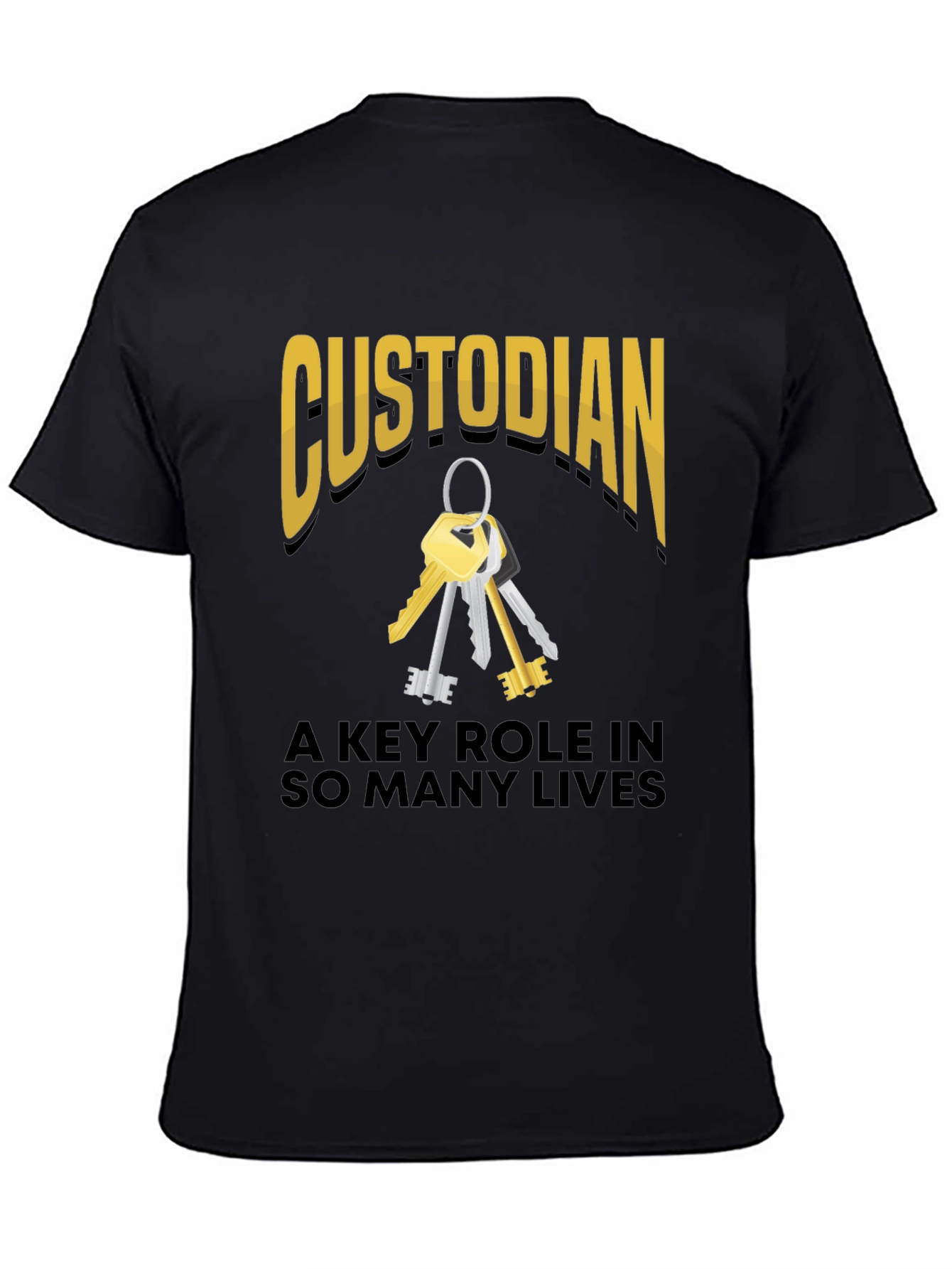 Custodian Key Role T-Shirt