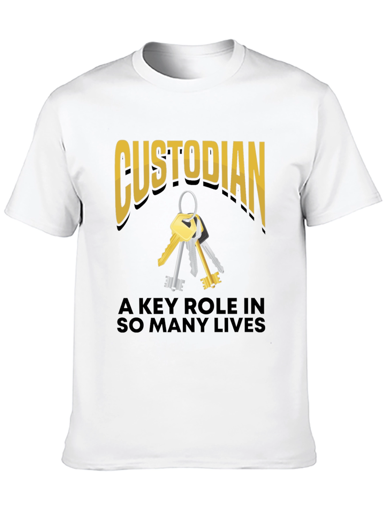 Custodian Key Role T-Shirt