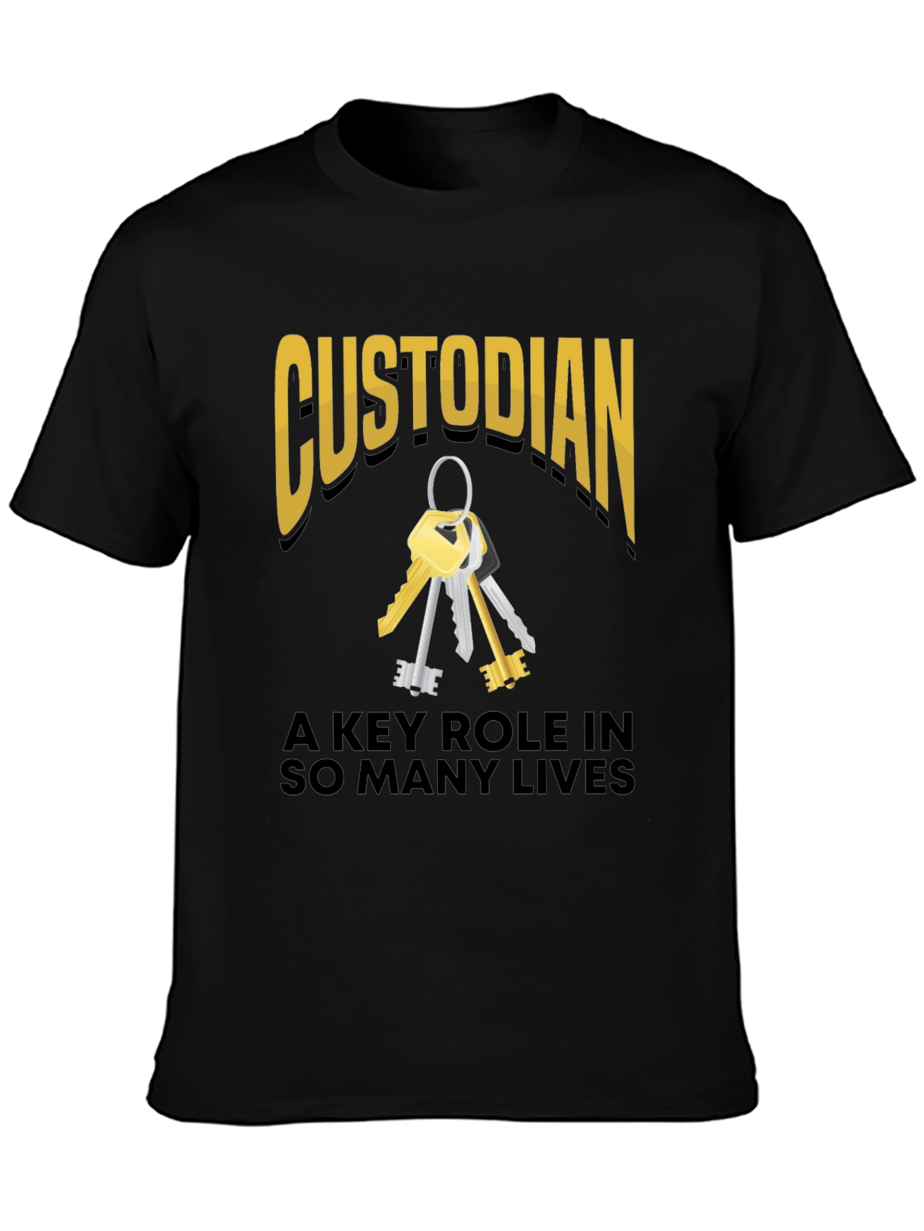 Custodian Key Role T-Shirt