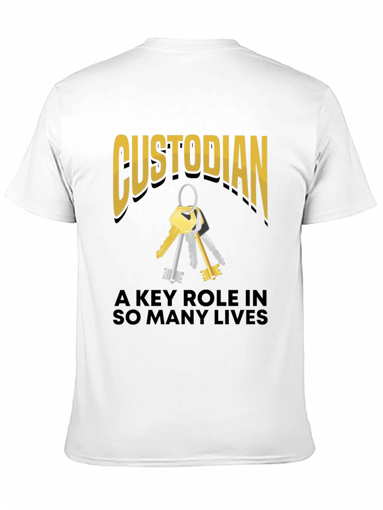 Custodian Key Role T-Shirt
