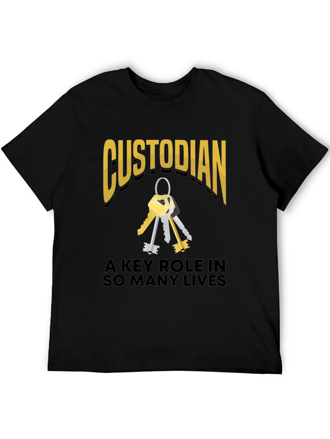 Custodian Key Role T-Shirt