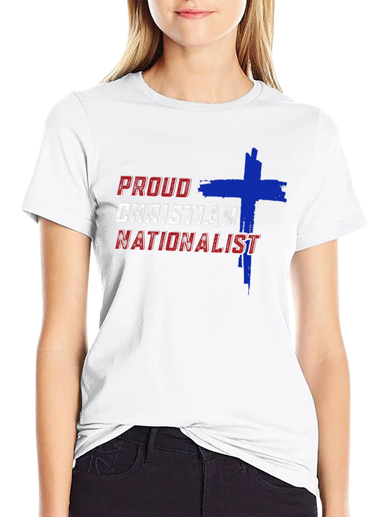 Proud Christian Nationalist Graphic T-Shirt