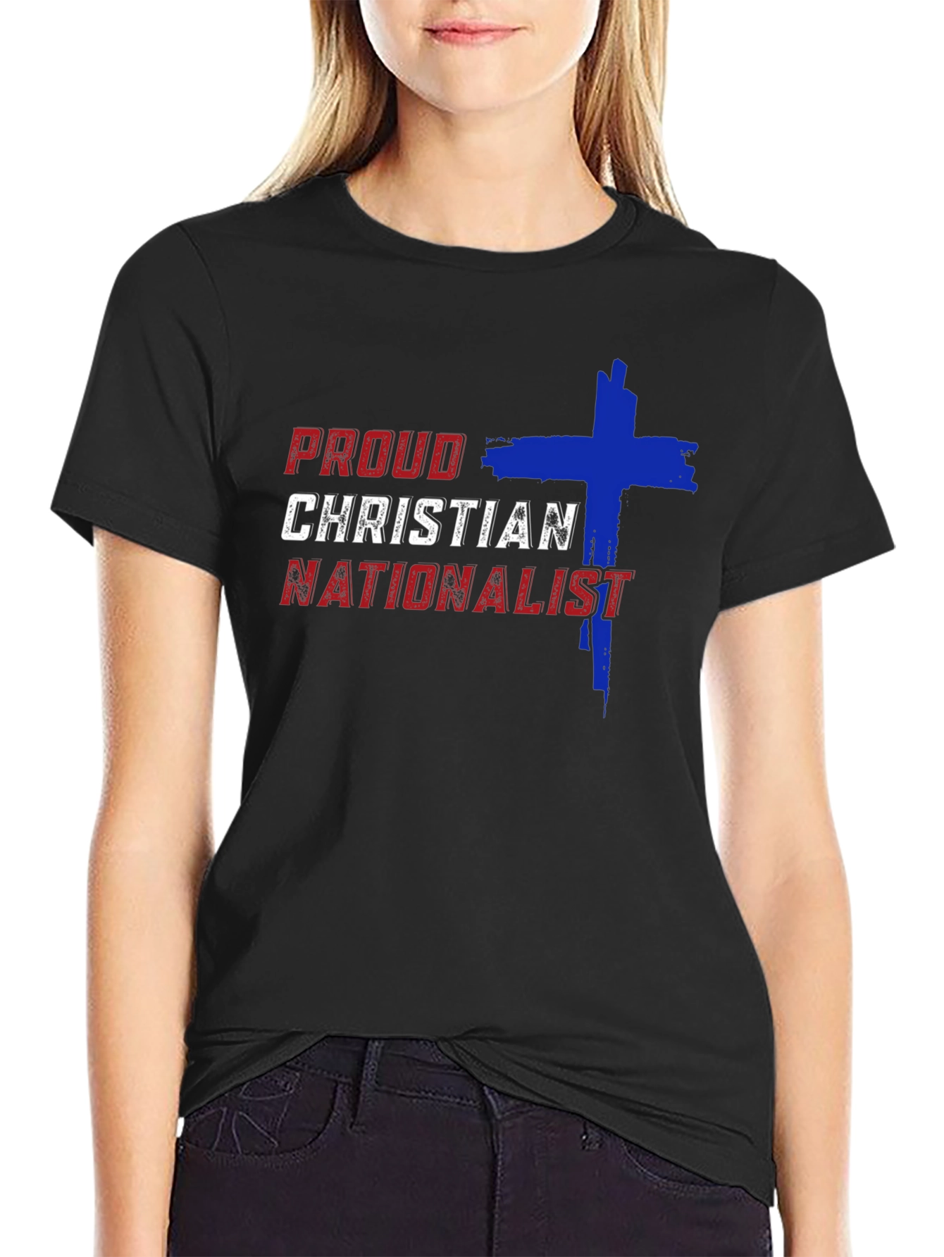 Proud Christian Nationalist Graphic T-Shirt