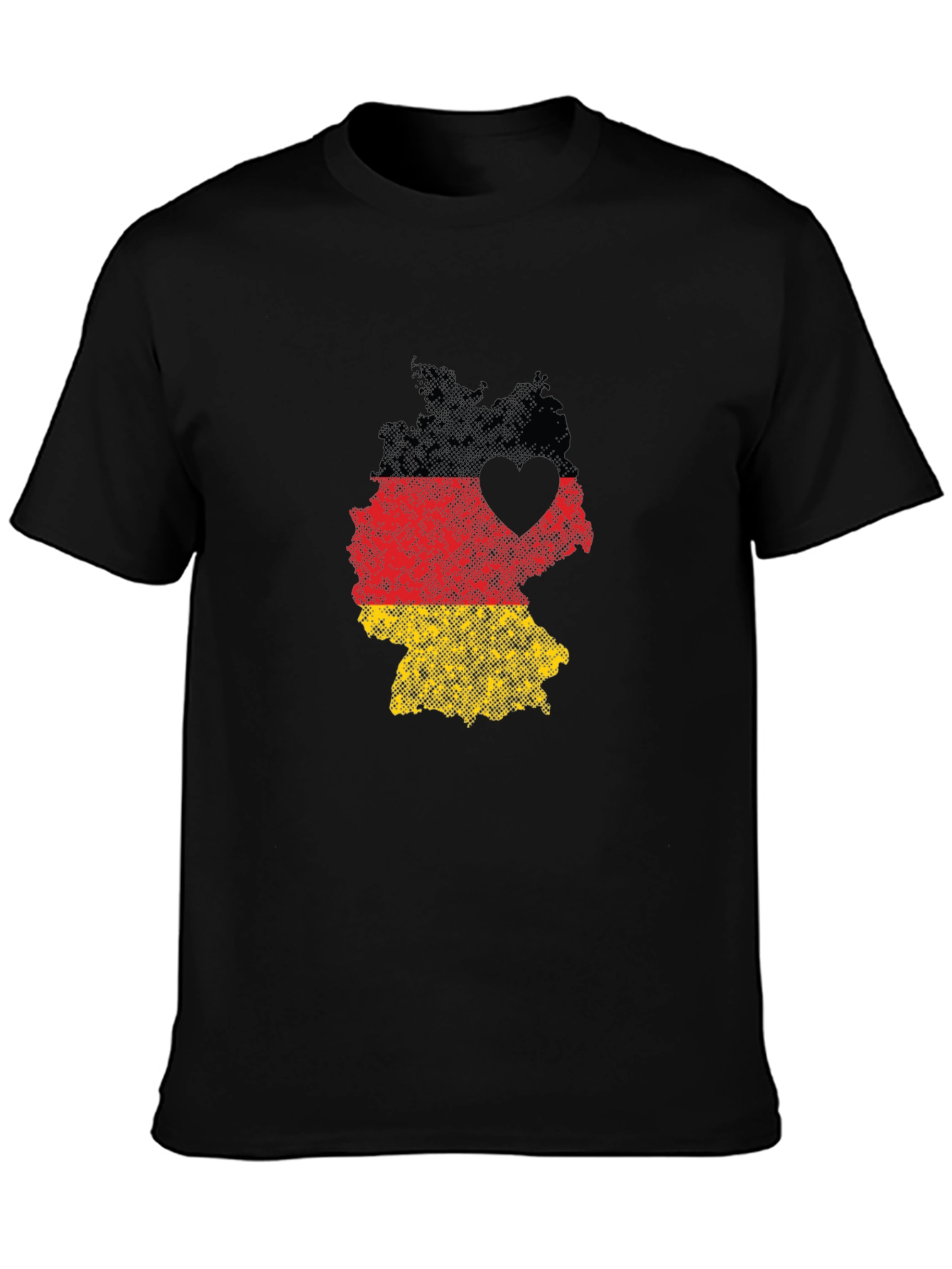 Germany Flag Heart T-Shirt