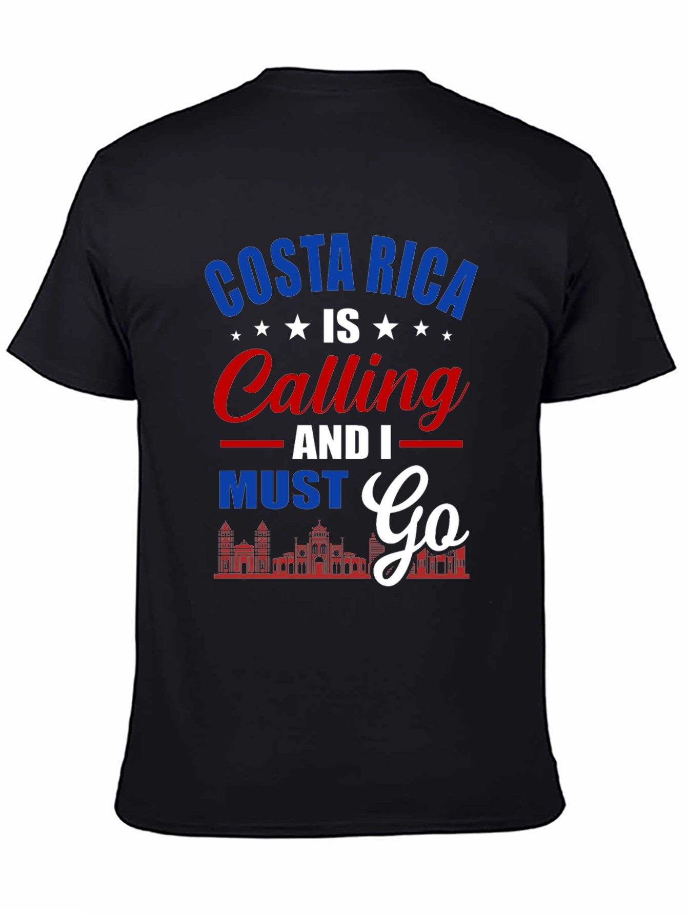 Costa Rica Calling T-Shirt: Travel Souvenir Tee