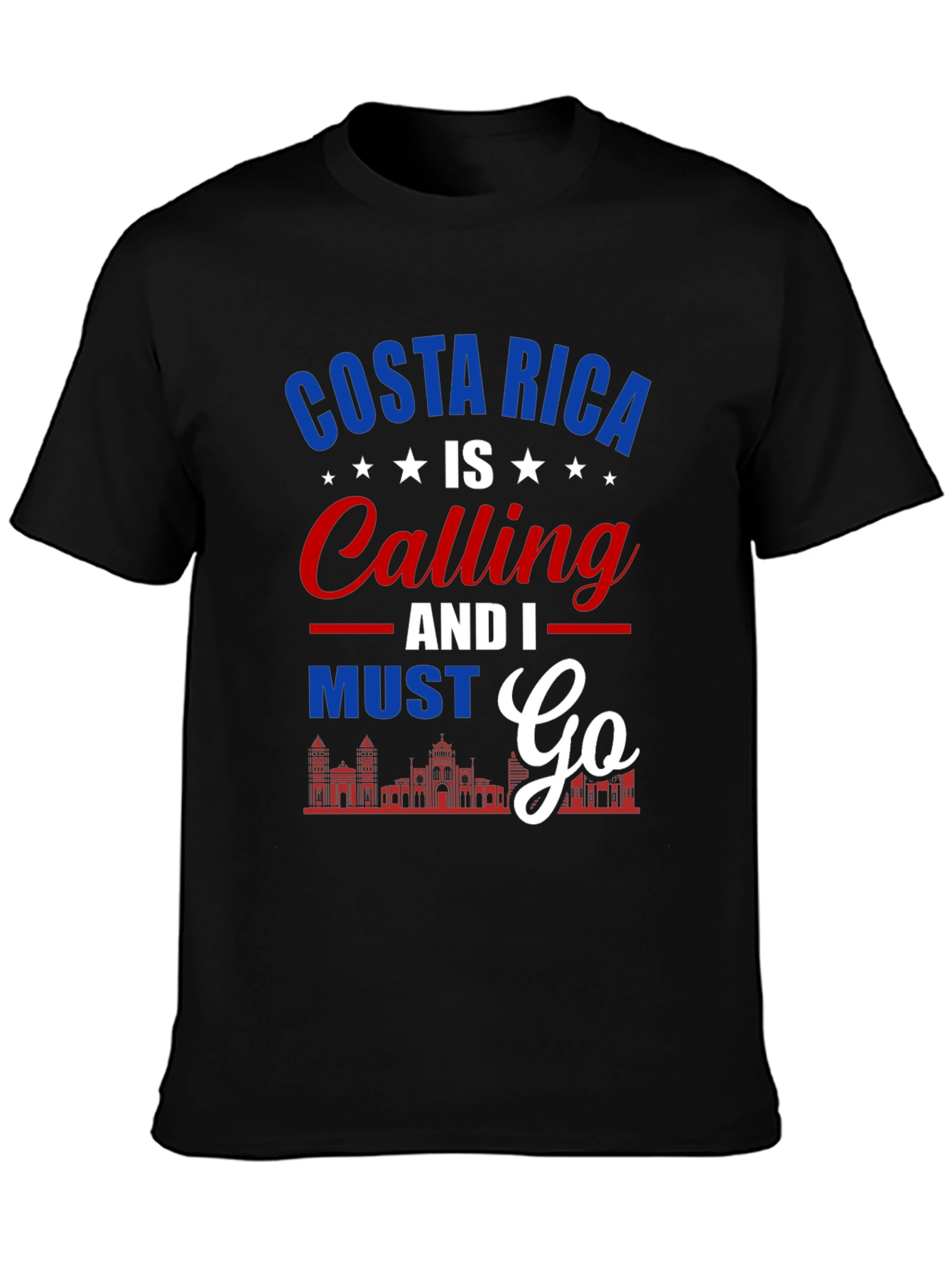 Costa Rica Calling T-Shirt: Travel Souvenir Tee