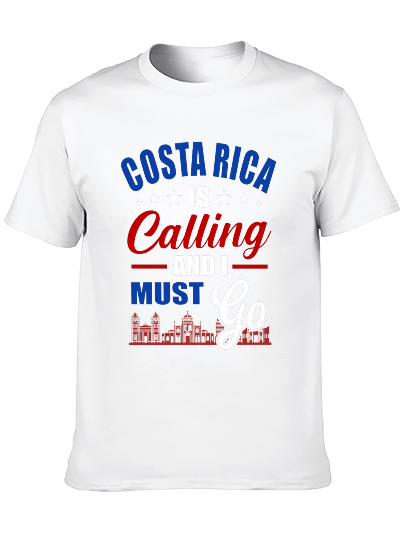 Costa Rica Calling T-Shirt: Travel Souvenir Tee