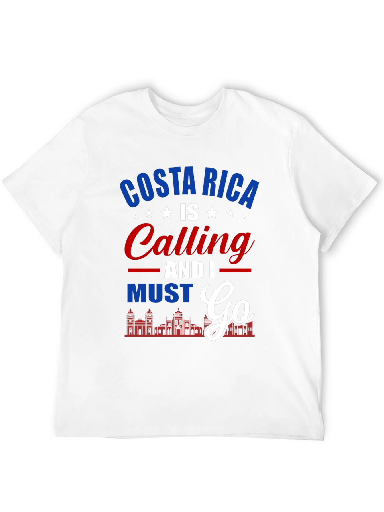 Costa Rica Calling T-Shirt: Travel Souvenir Tee