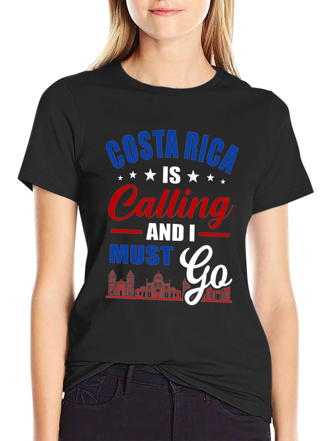 Costa Rica Calling T-Shirt: Travel Souvenir Tee