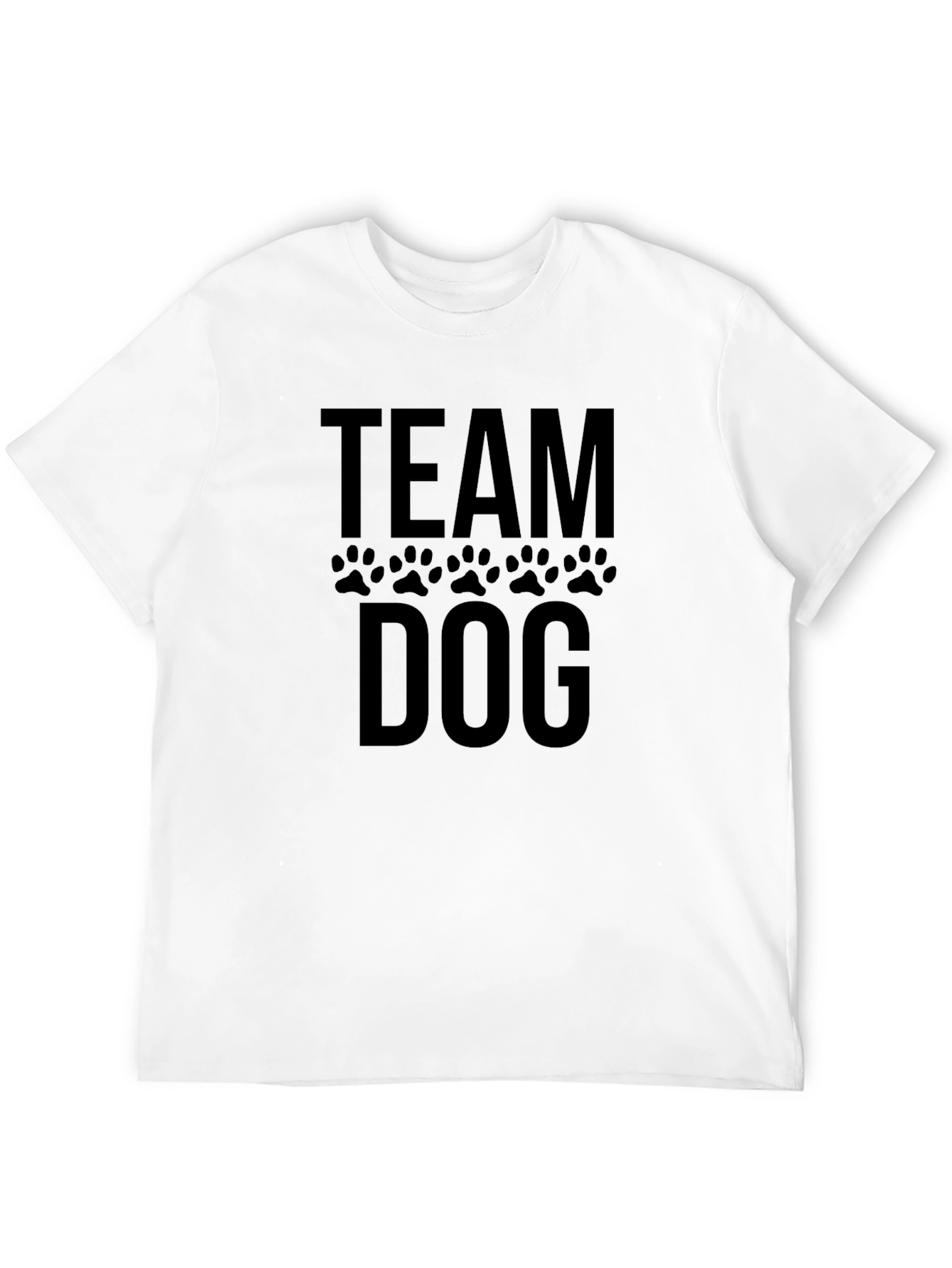 Team Dog Graphic T-Shirt - Black