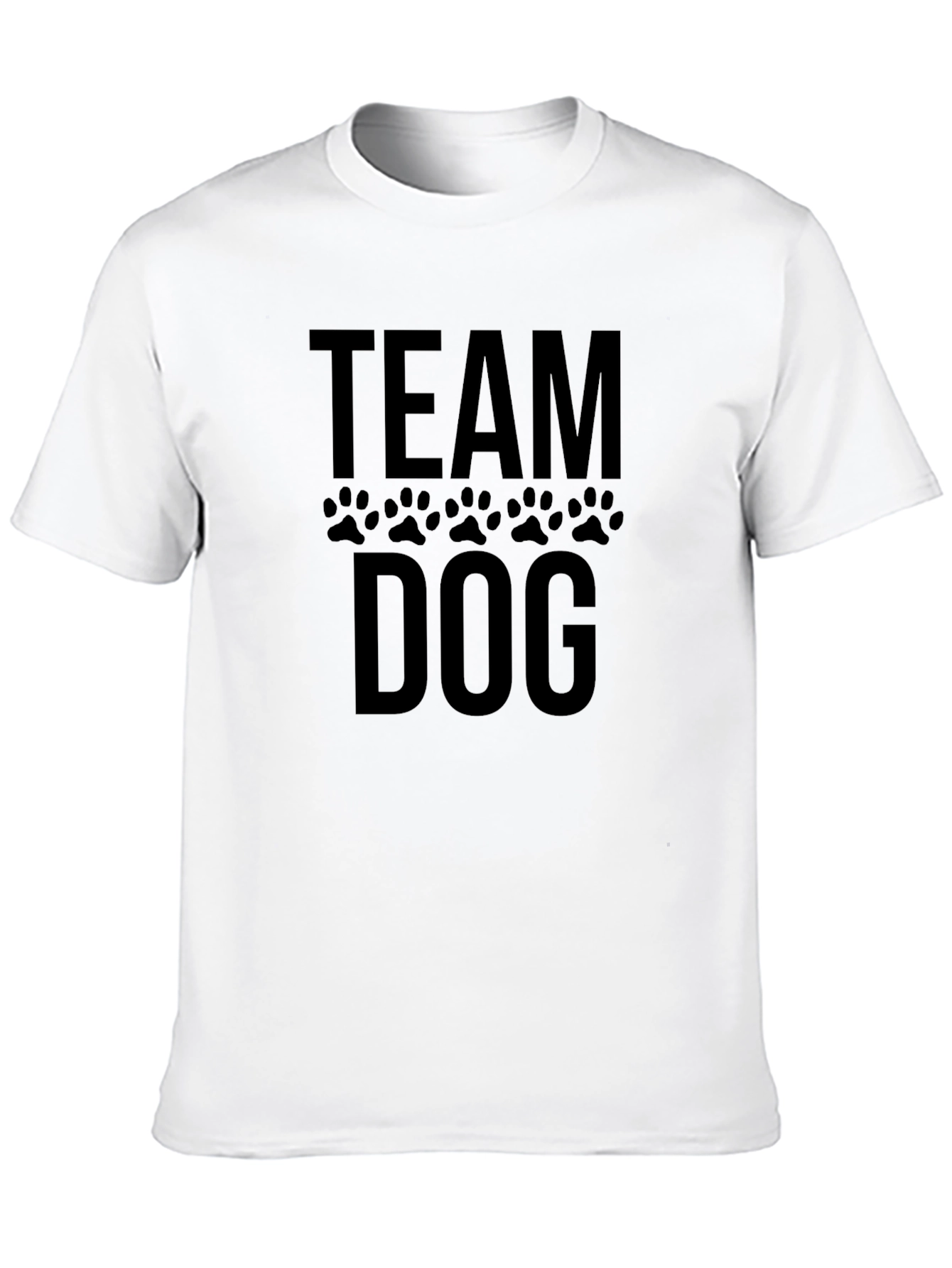 Team Dog Graphic T-Shirt - Black