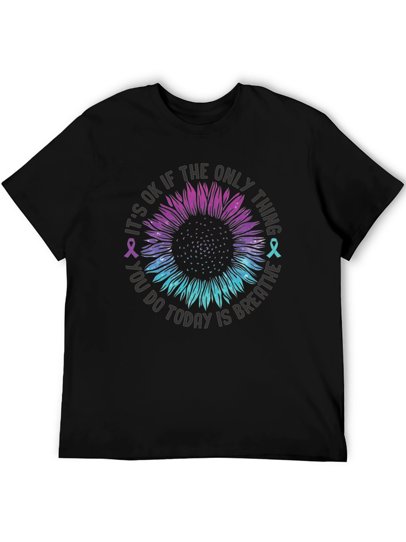 Breathe Sunflower Graphic Tee