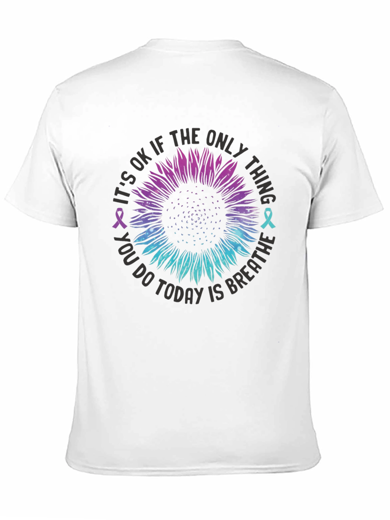 Breathe Sunflower Graphic Tee