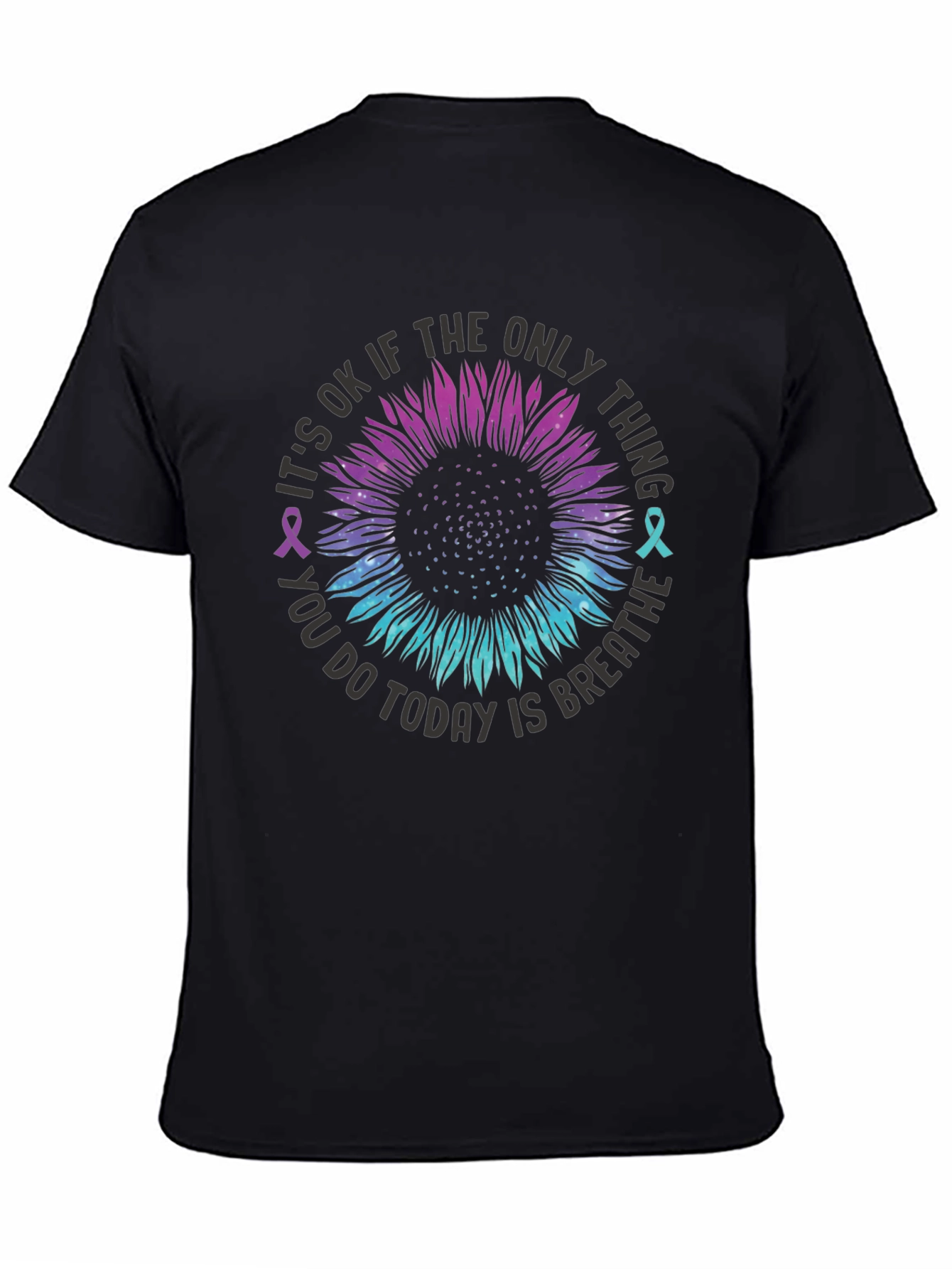 Breathe Sunflower Graphic Tee