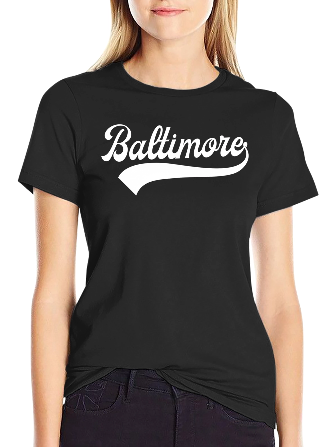 Baltimore Graphic Tee - Classic Black T-Shirt