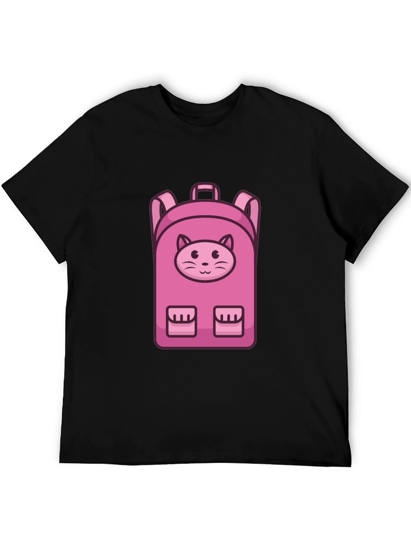 Cute Cat Backpack T-Shirt