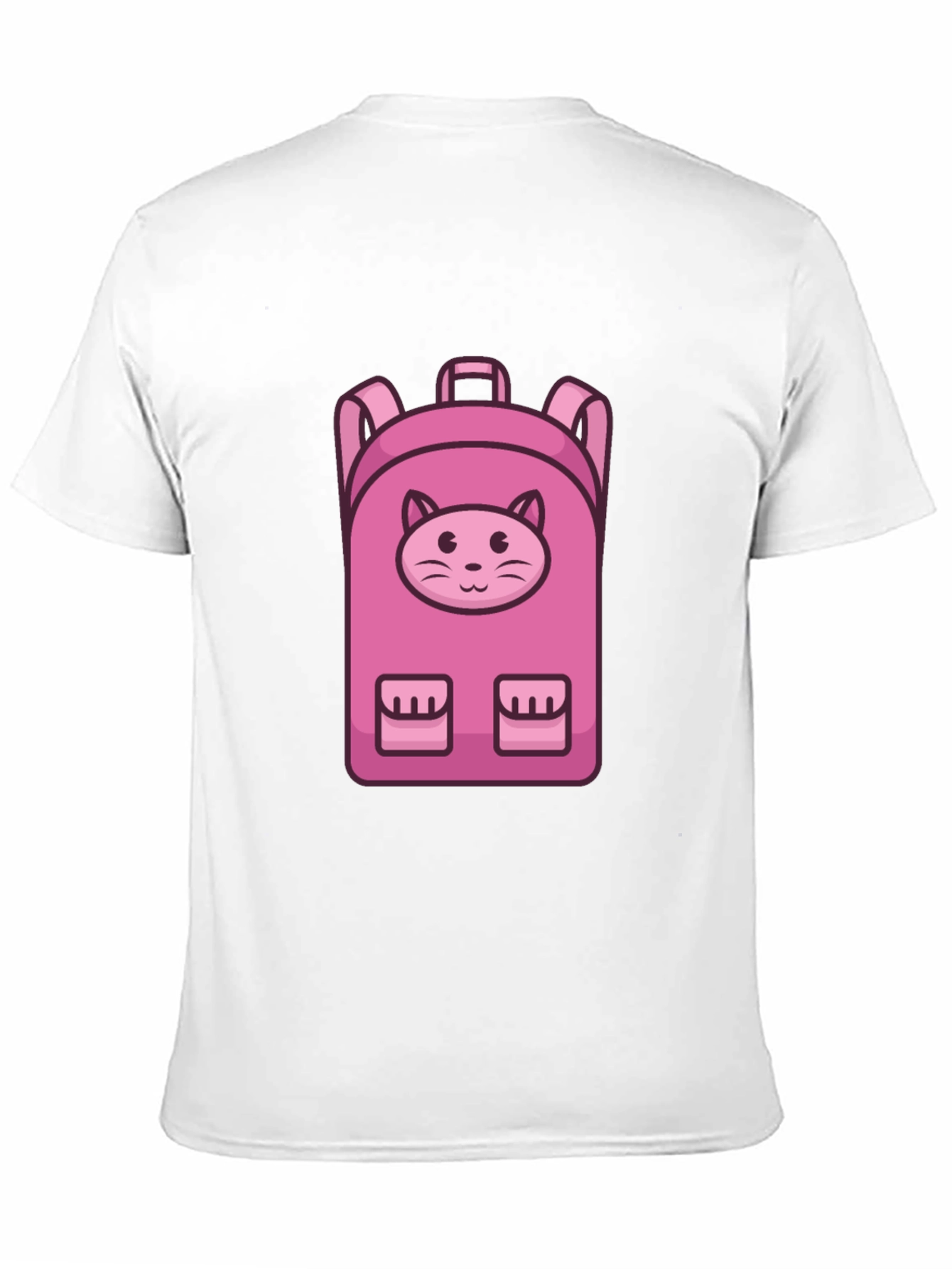Cute Cat Backpack T-Shirt