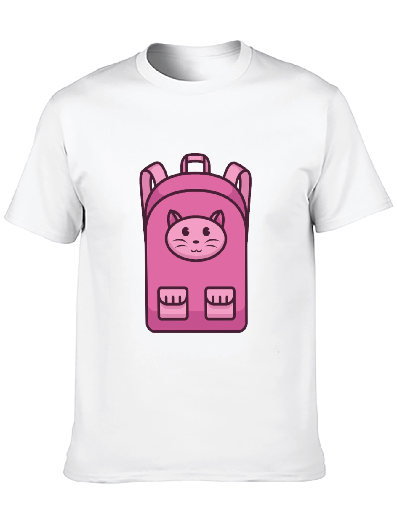 Cute Cat Backpack T-Shirt
