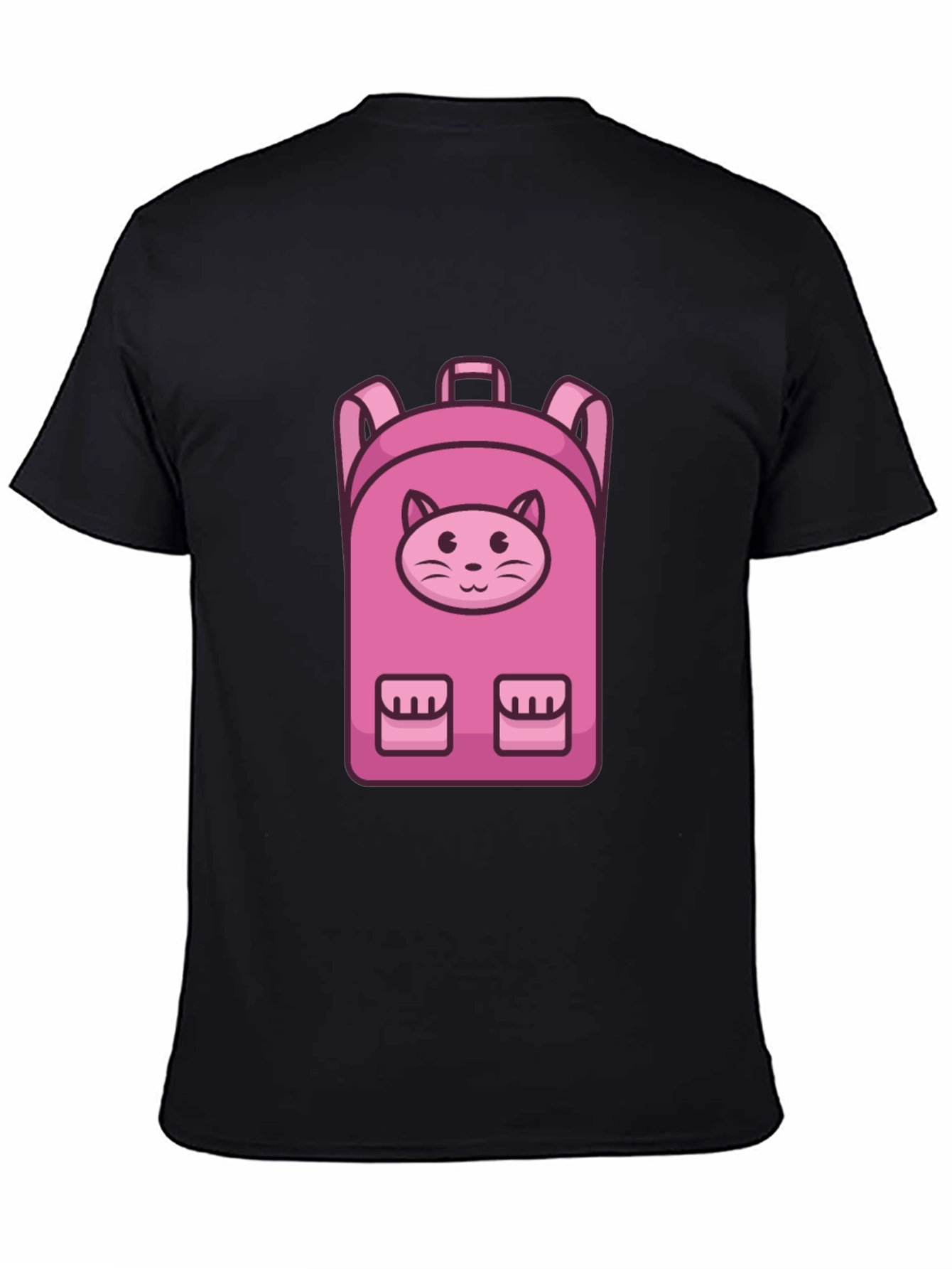 Cute Cat Backpack T-Shirt