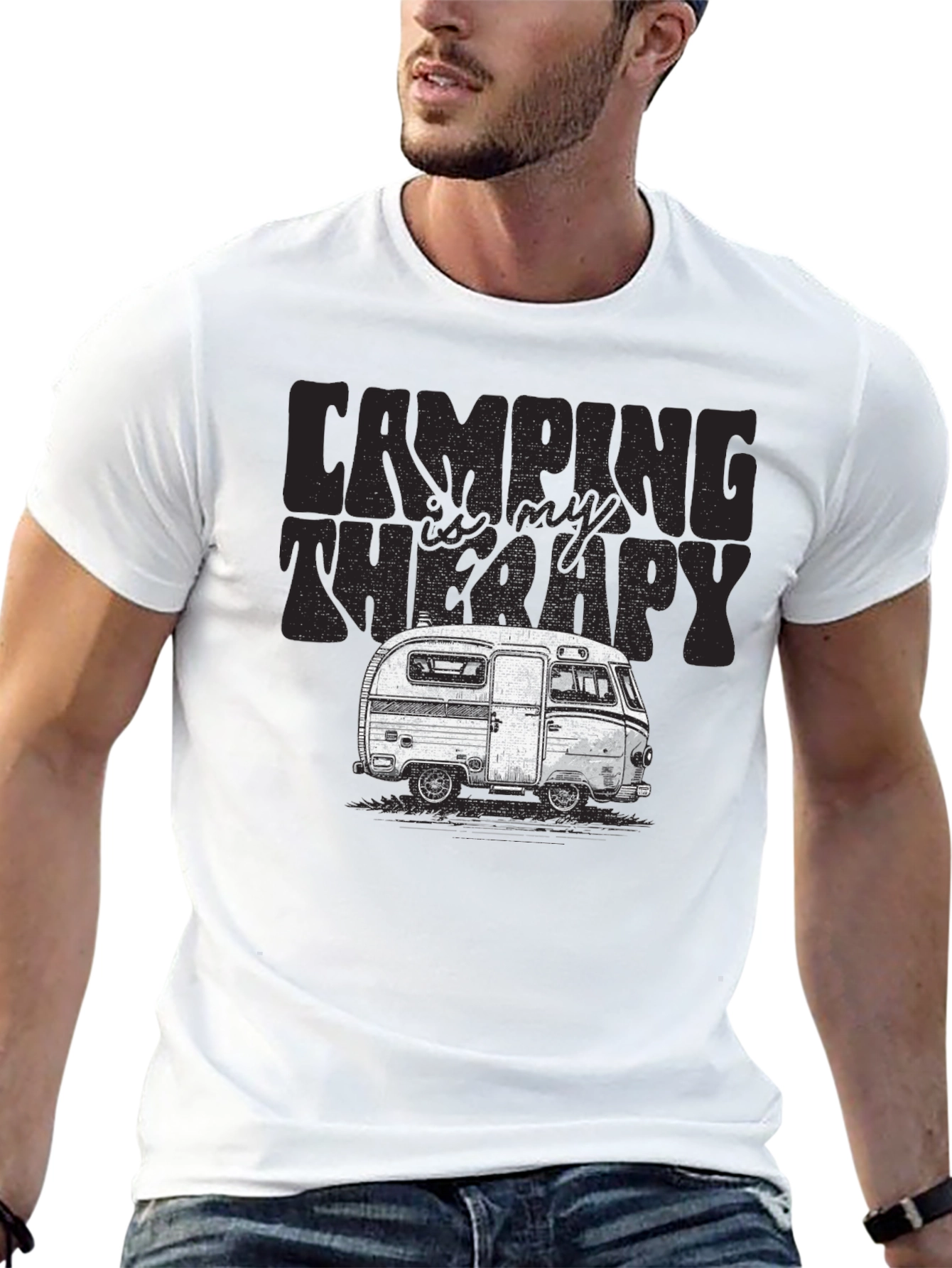 Camping is My Therapy T-Shirt