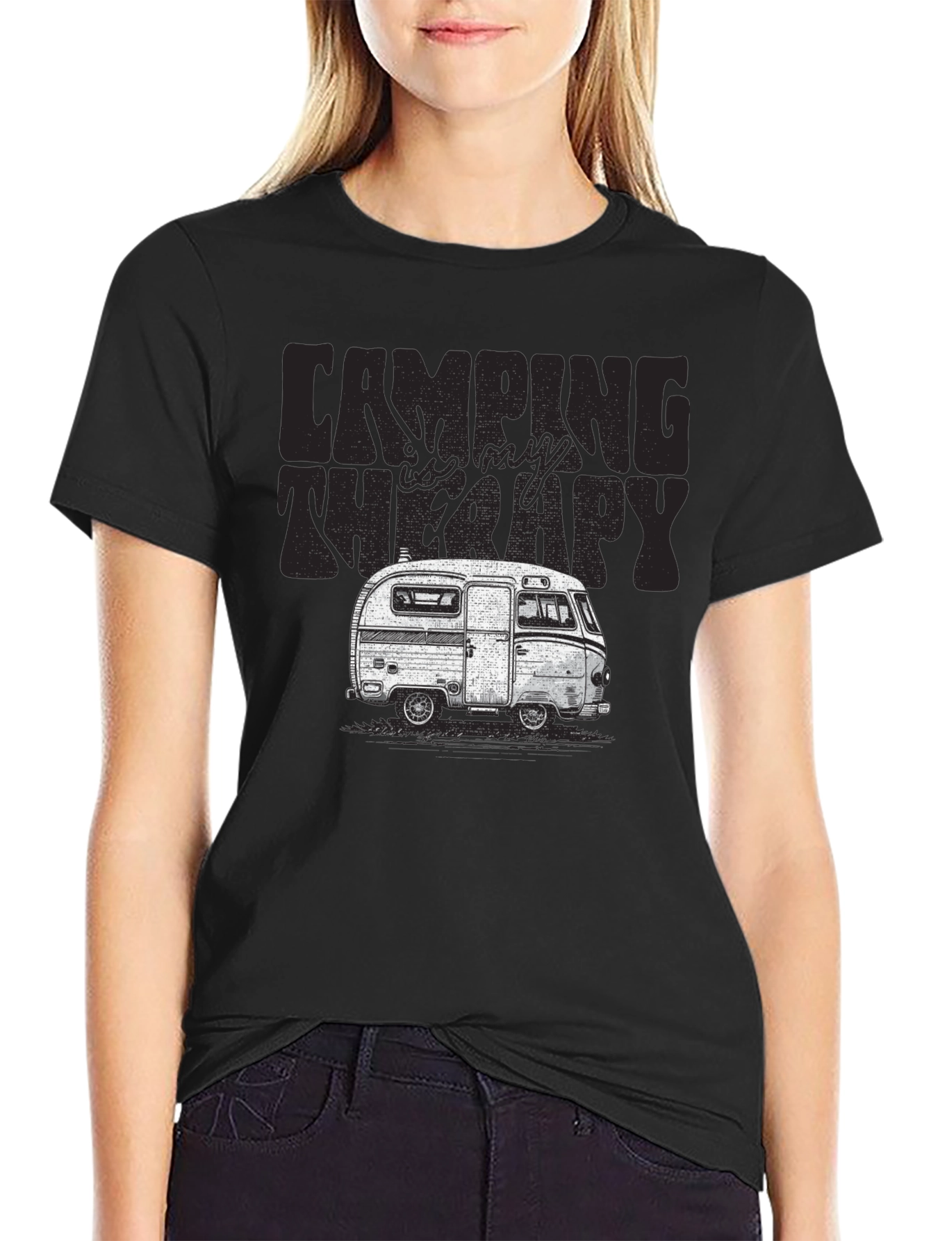 Camping is My Therapy T-Shirt