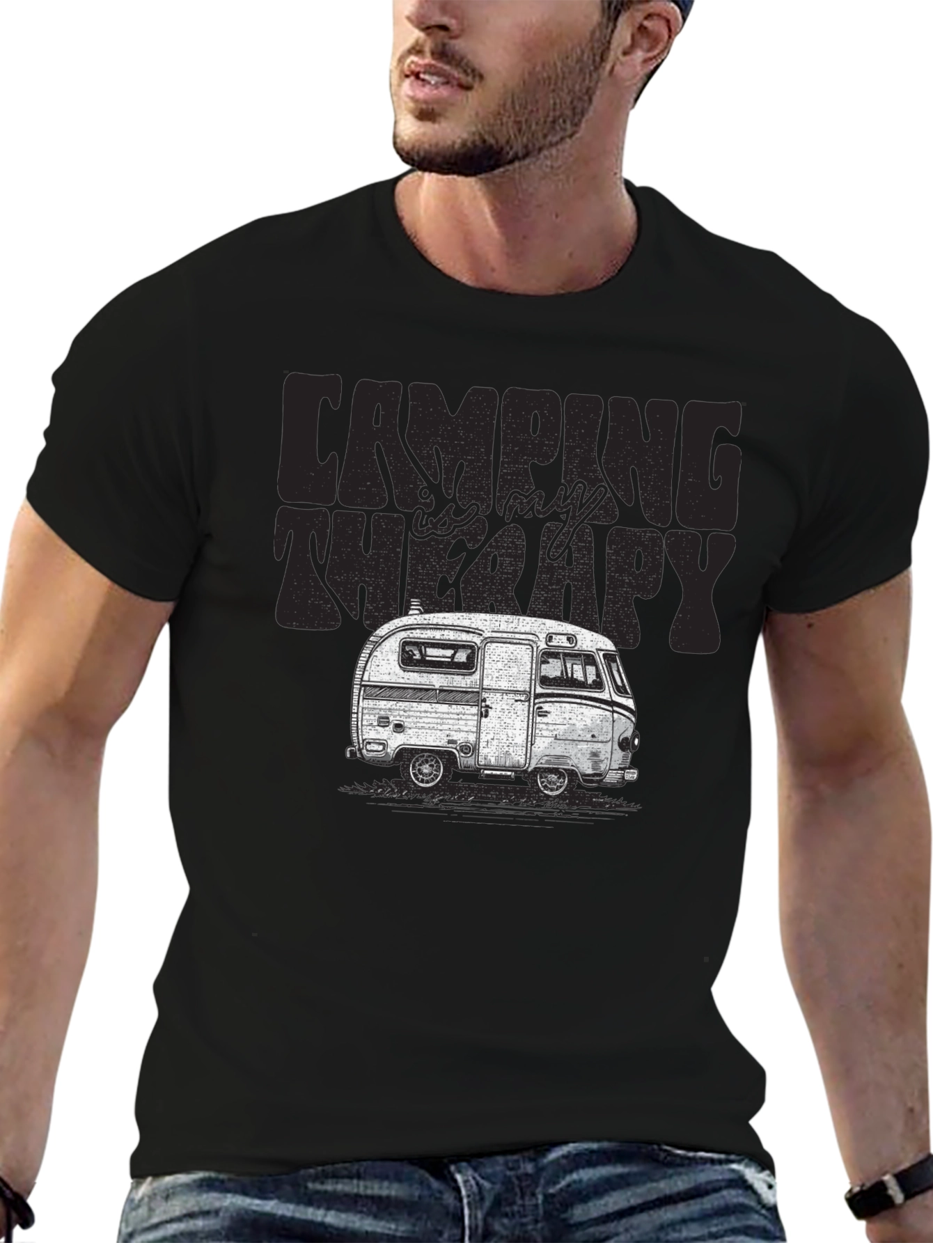 Camping is My Therapy T-Shirt