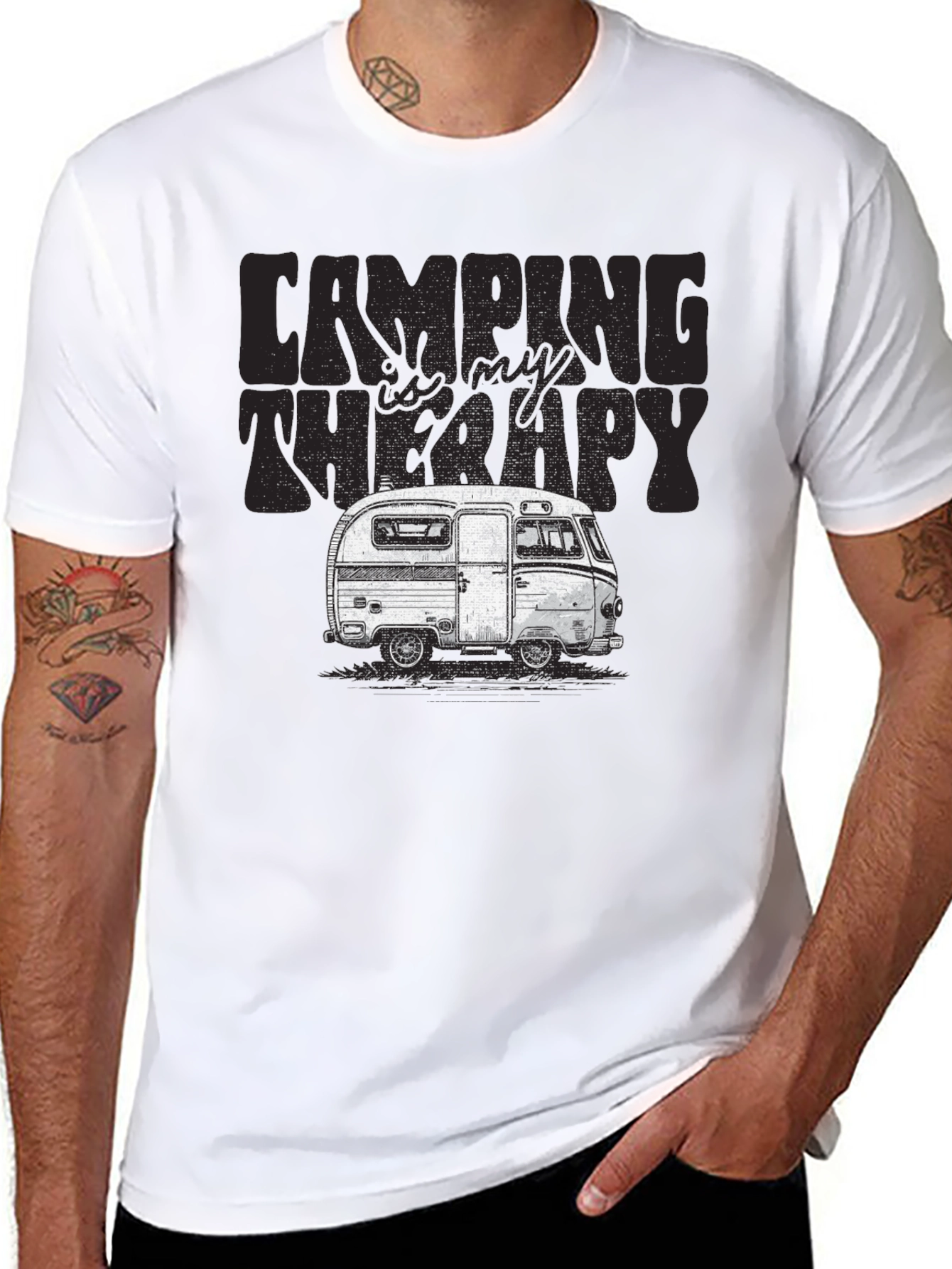 Camping is My Therapy T-Shirt
