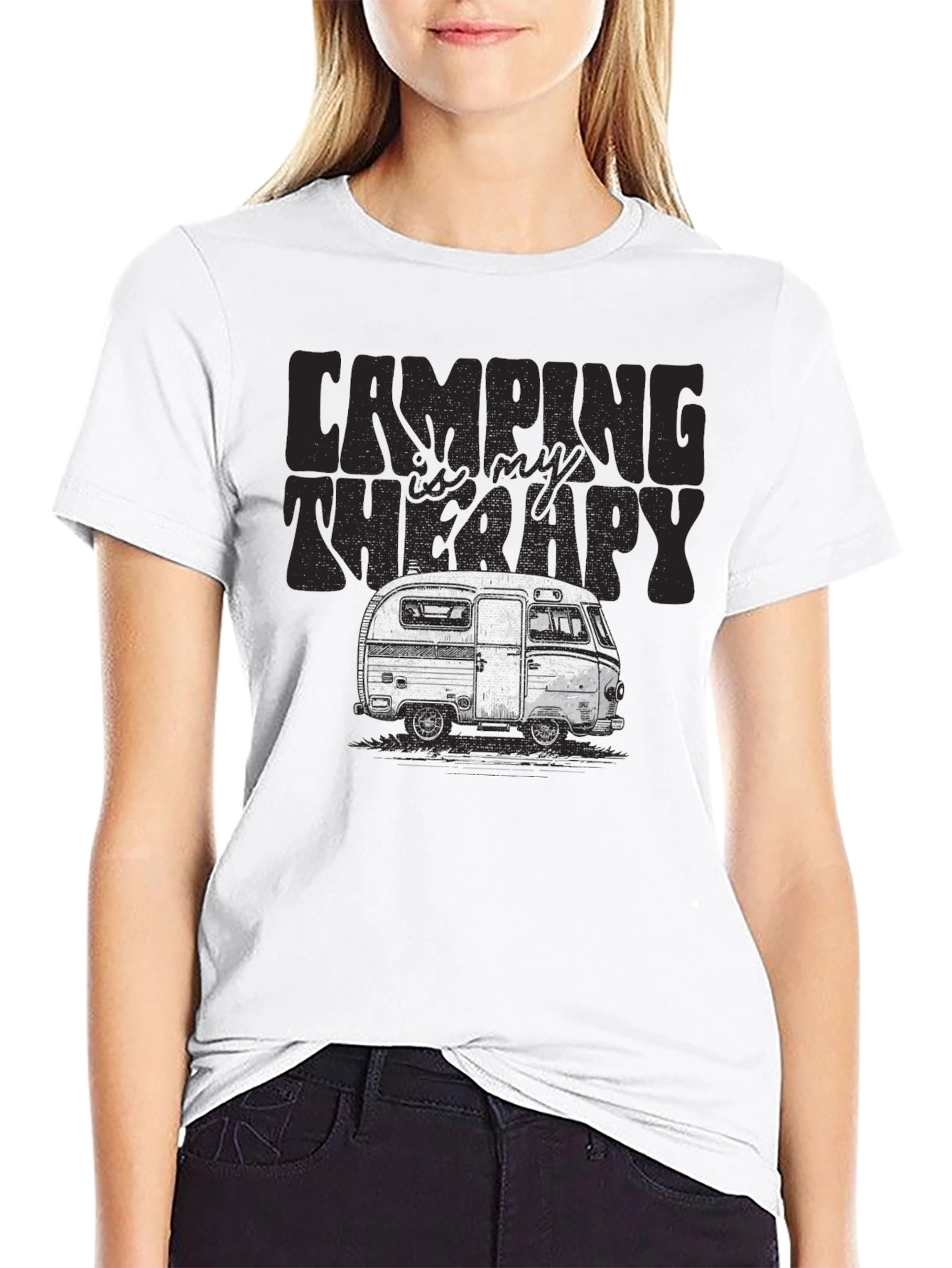 Camping is My Therapy T-Shirt
