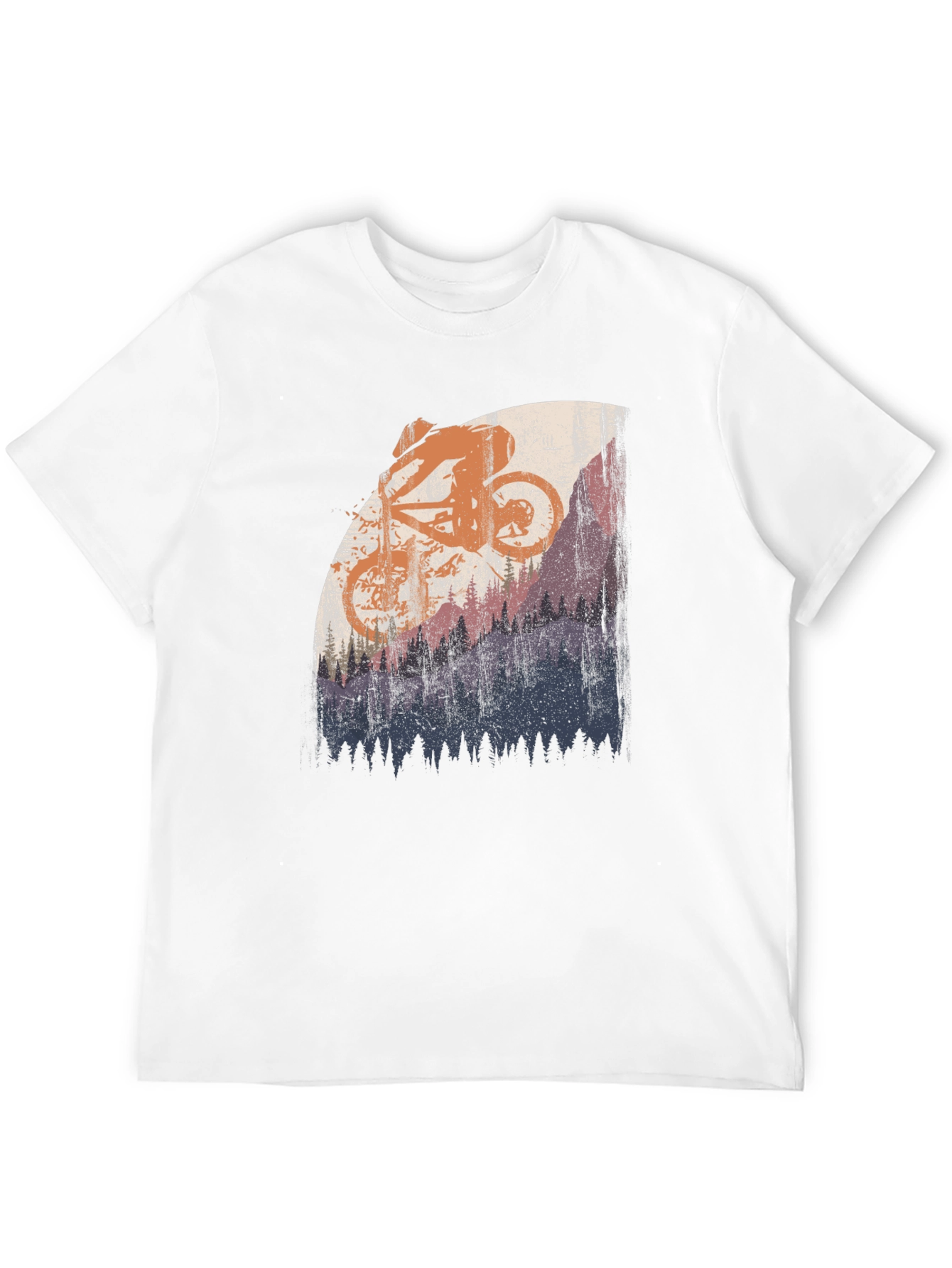 Mountain Biker Graphic Tee - Adventure Ready