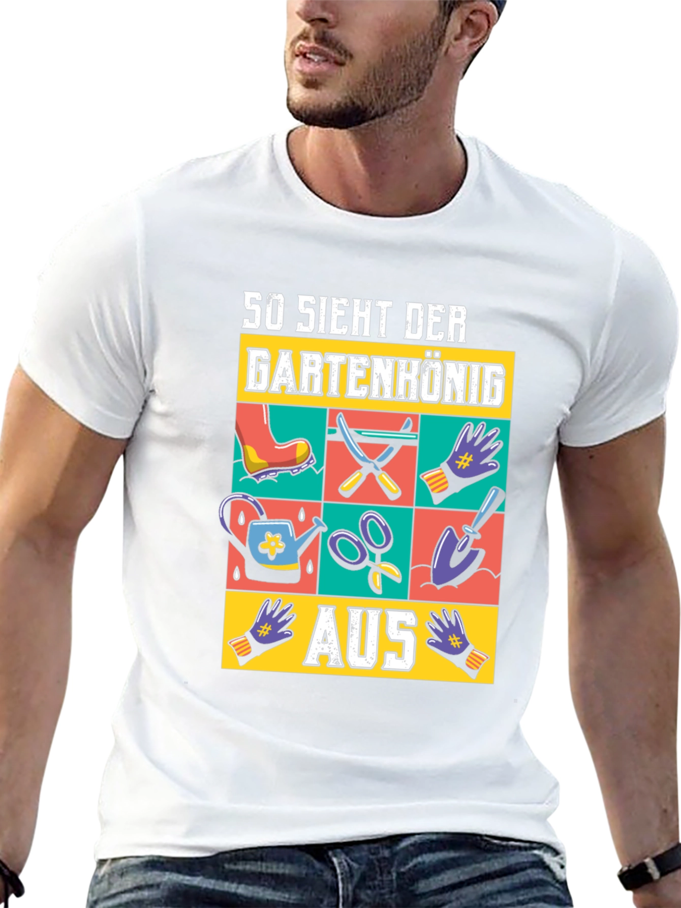 Gartenkönig Graphic T-Shirt - Gardener King Tee