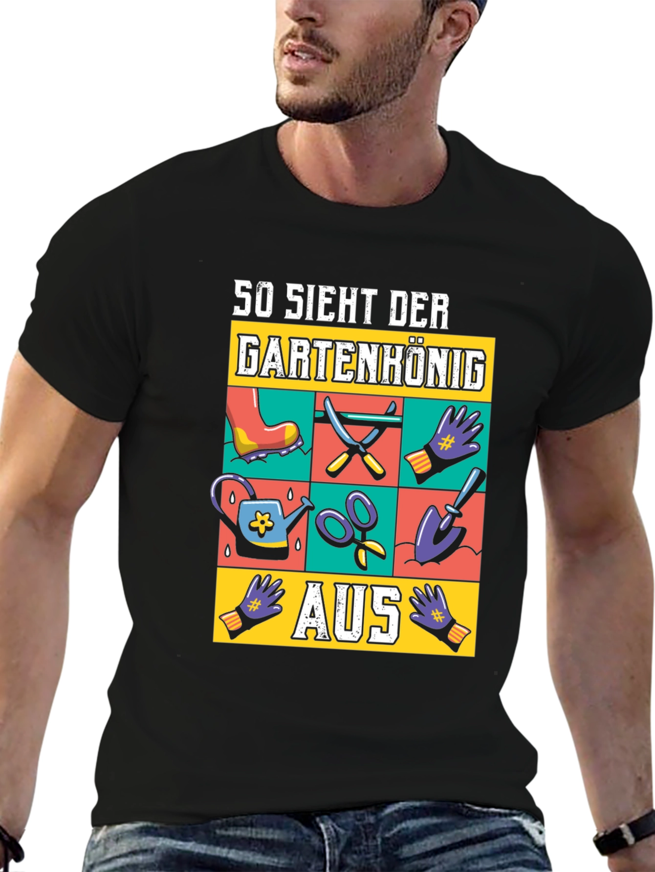 Gartenkönig Graphic T-Shirt - Gardener King Tee