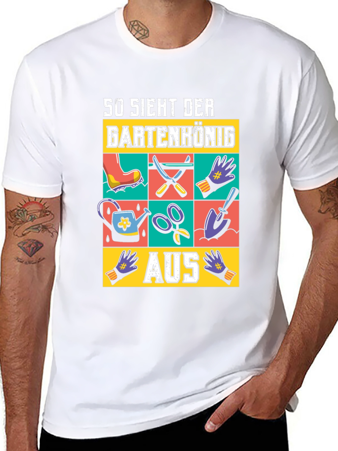 Gartenkönig Graphic T-Shirt - Gardener King Tee