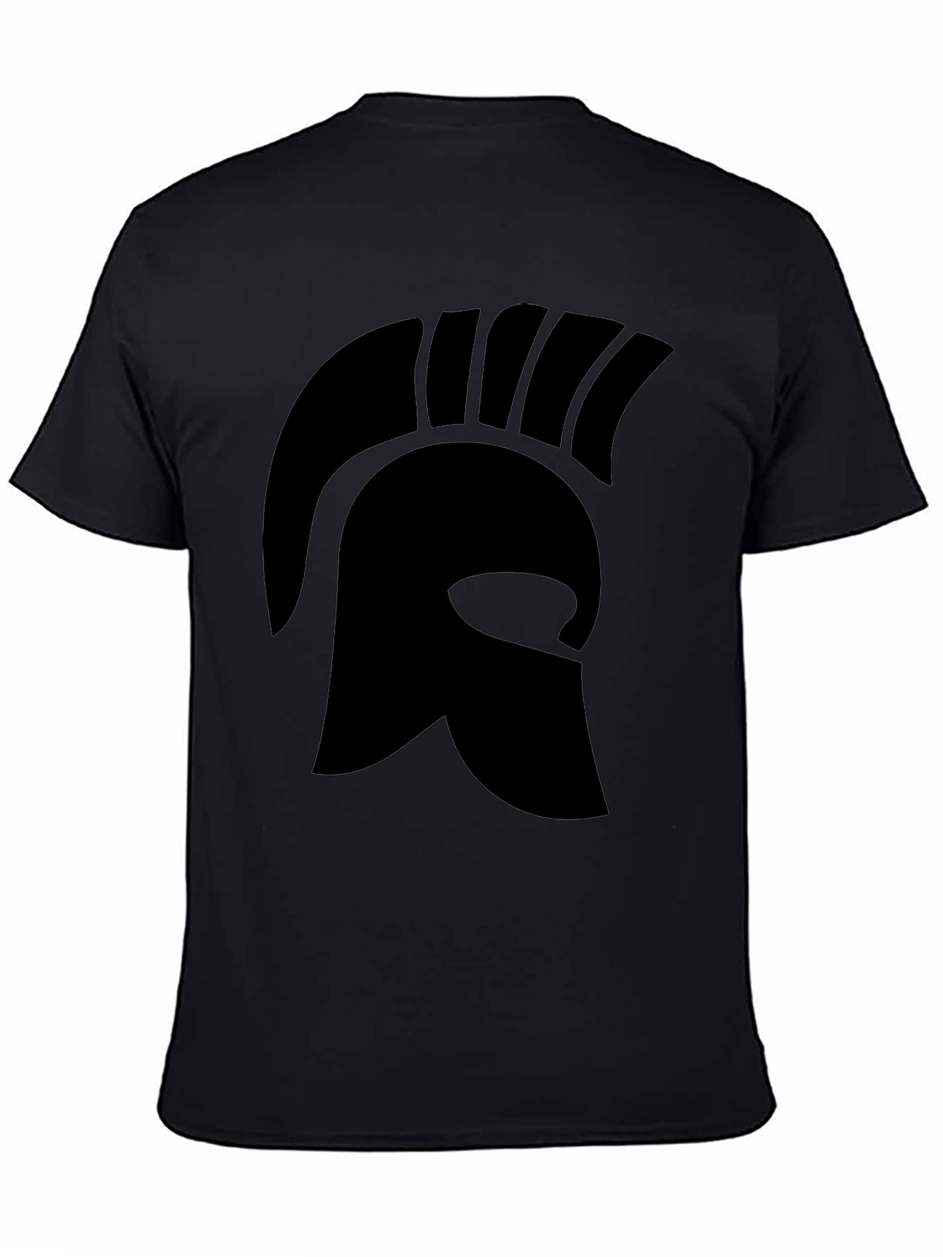 Spartan Helmet Graphic Tee - Black