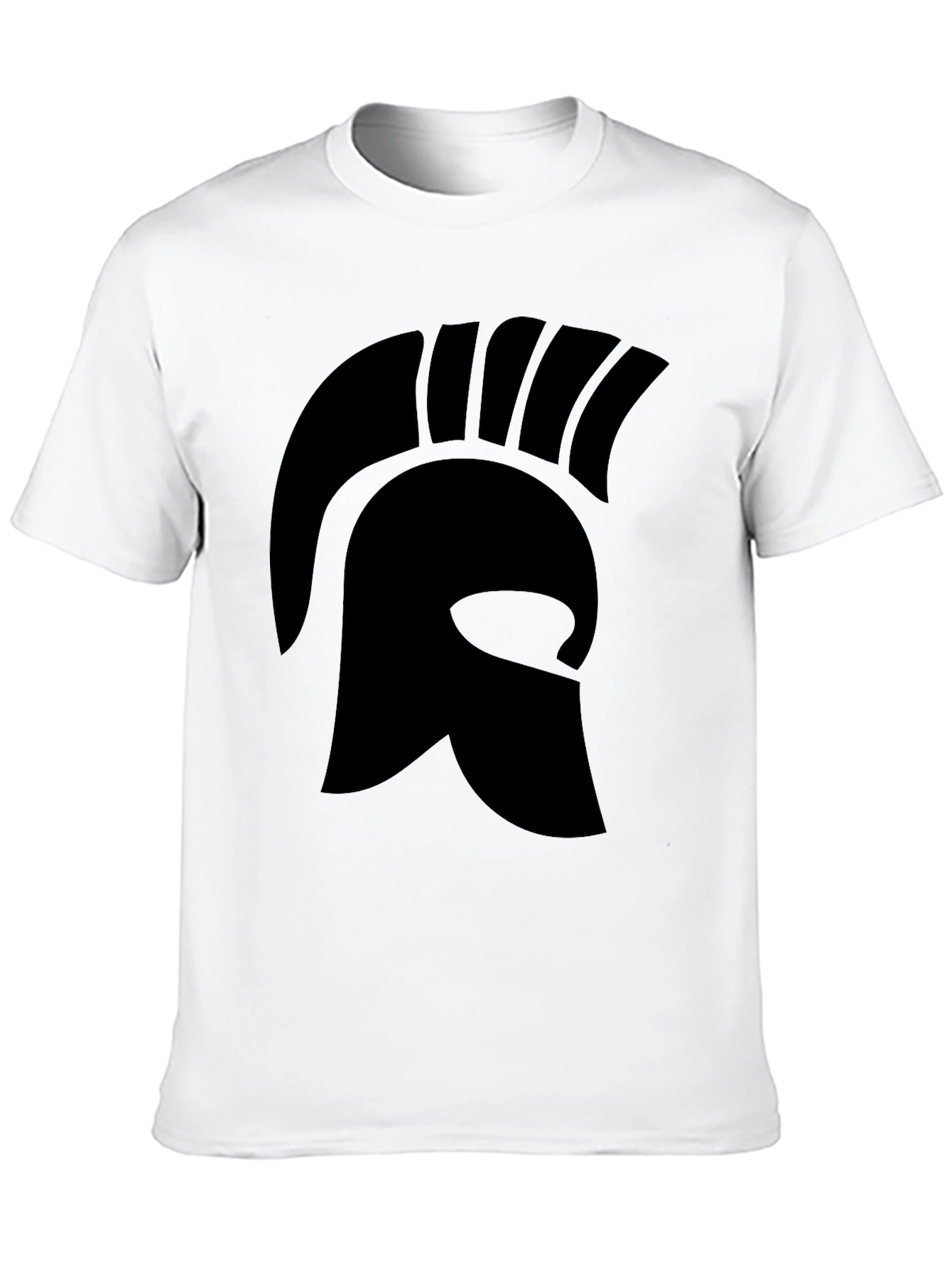 Spartan Helmet Graphic Tee - Black