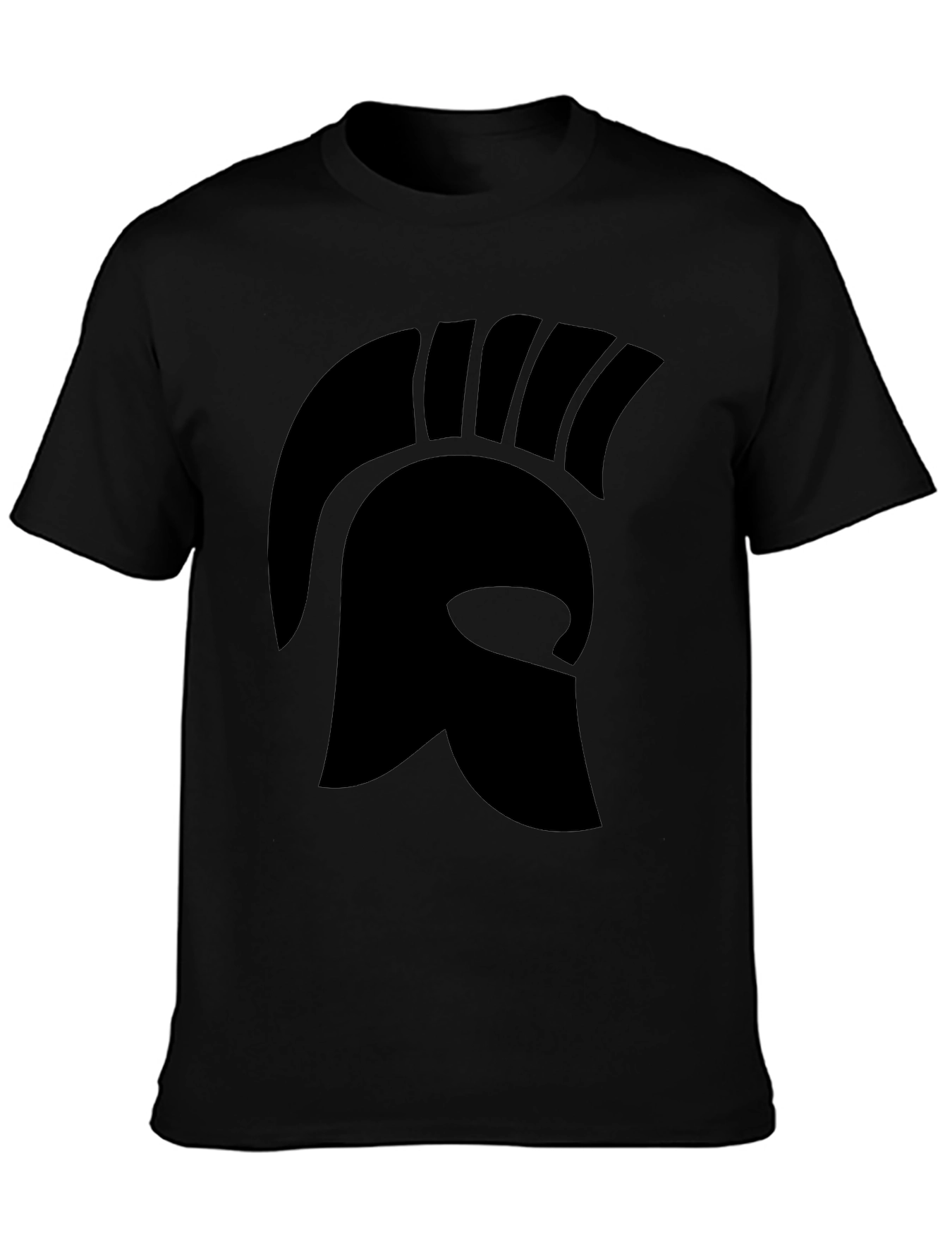 Spartan Helmet Graphic Tee - Black