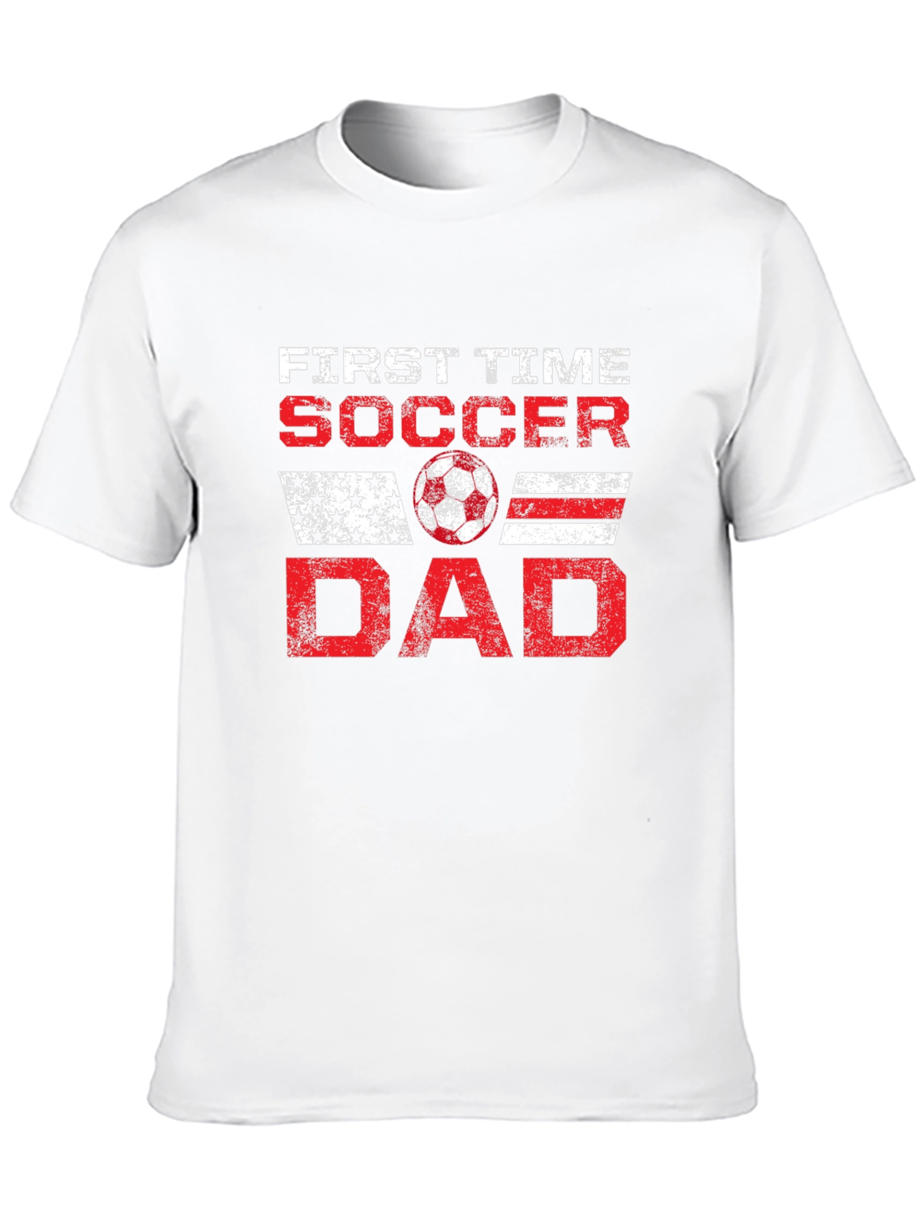 First Time Soccer Dad Graphic T-Shirt