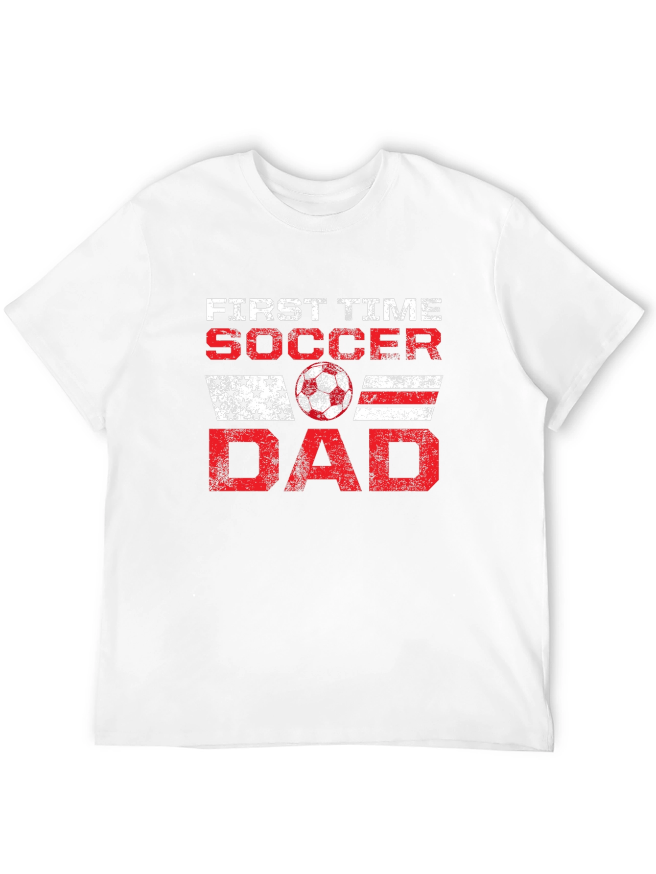 First Time Soccer Dad Graphic T-Shirt