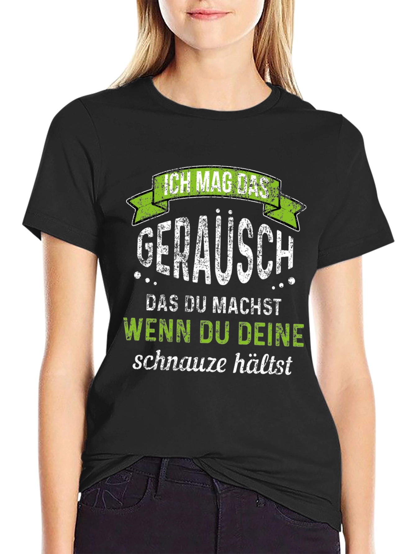 Ich Mag Das Geräusch Funny Graphic Tee