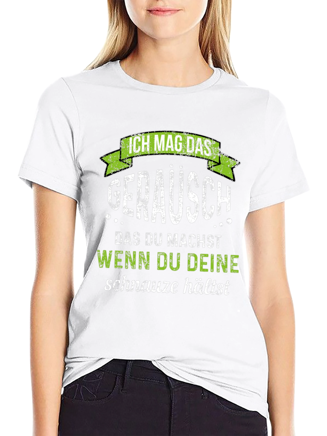 Ich Mag Das Geräusch Funny Graphic Tee