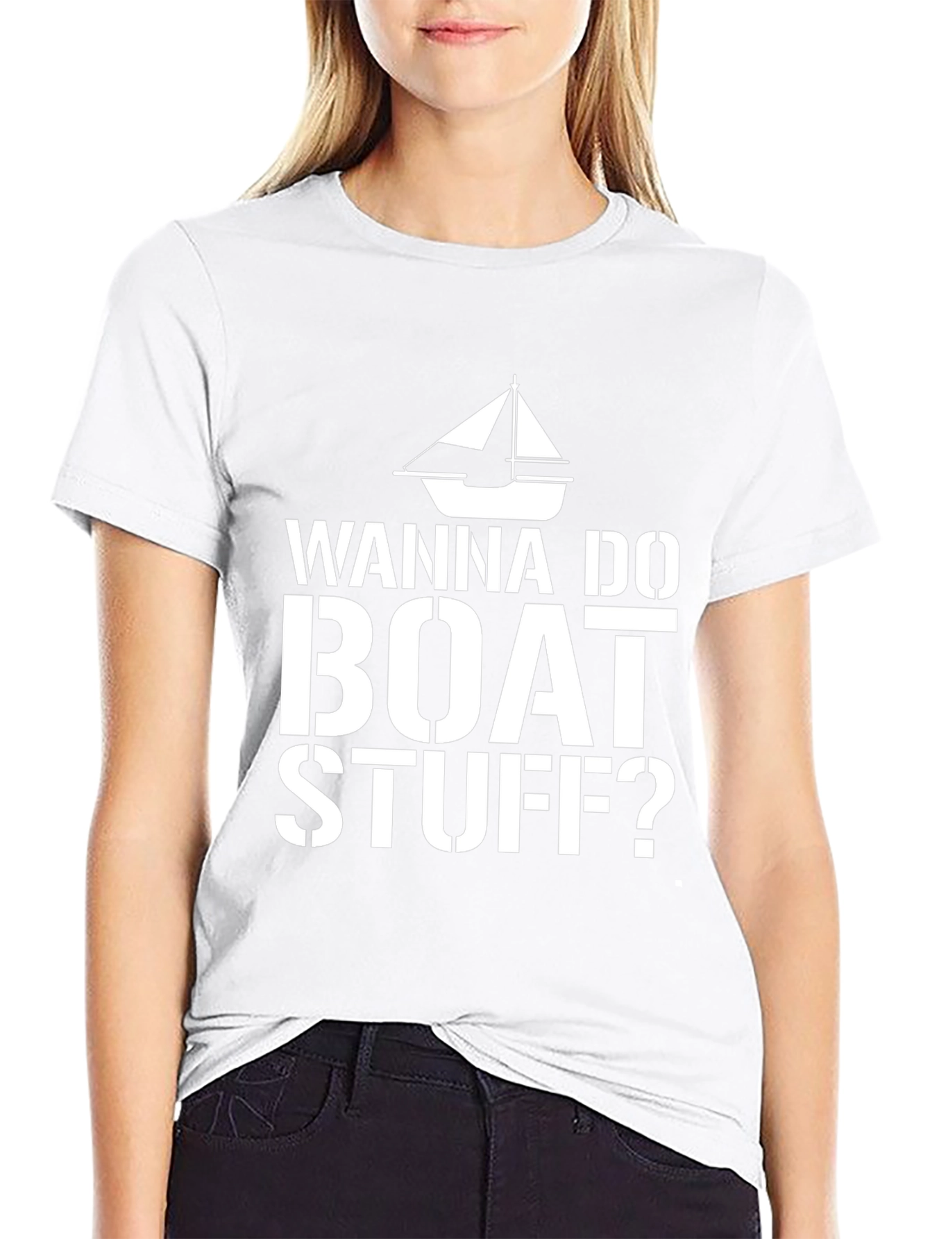 Wanna Do Boat Stuff? Graphic Tee
