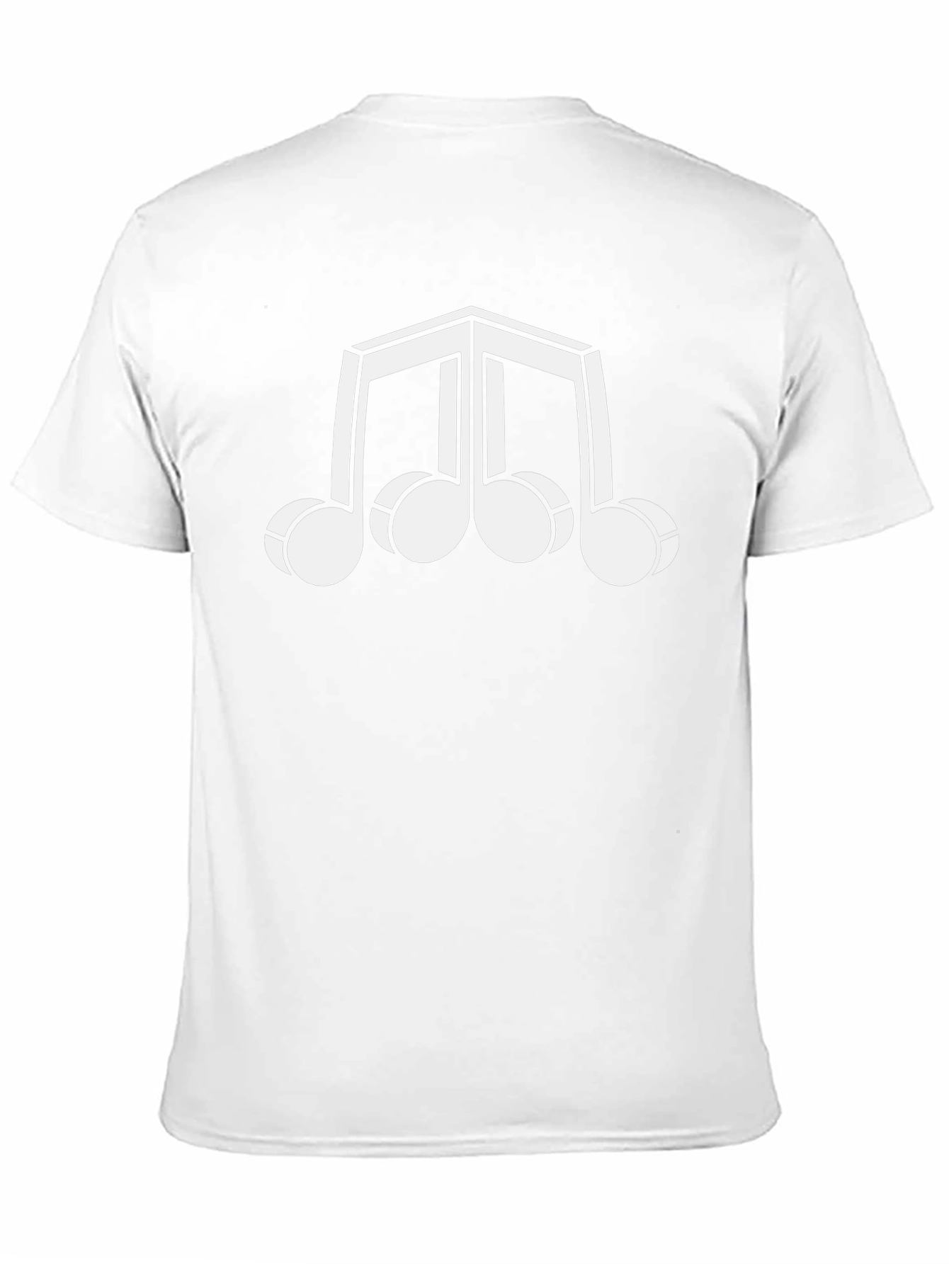Musical Note Graphic Tee - Modern Design