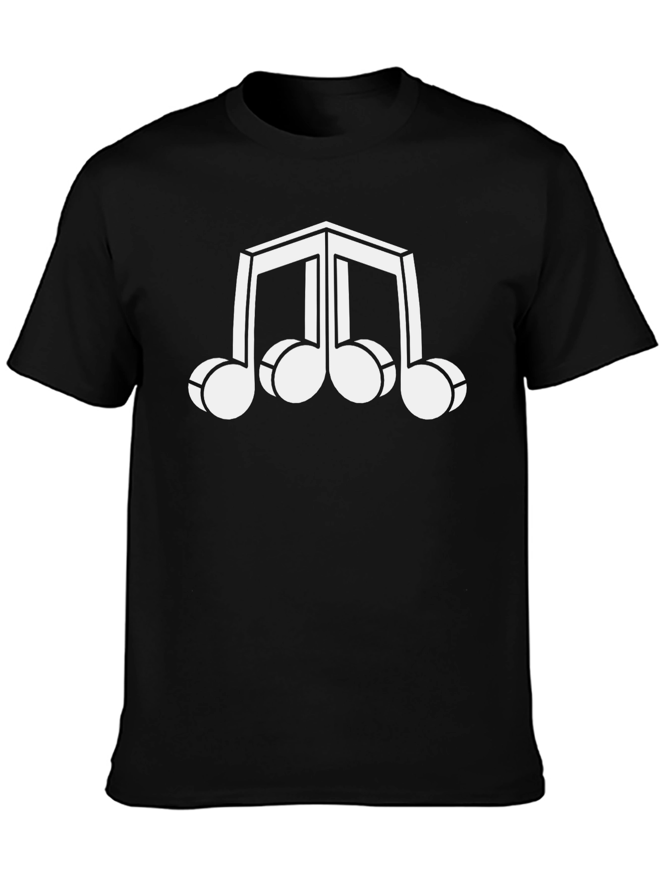 Musical Note Graphic Tee - Modern Design