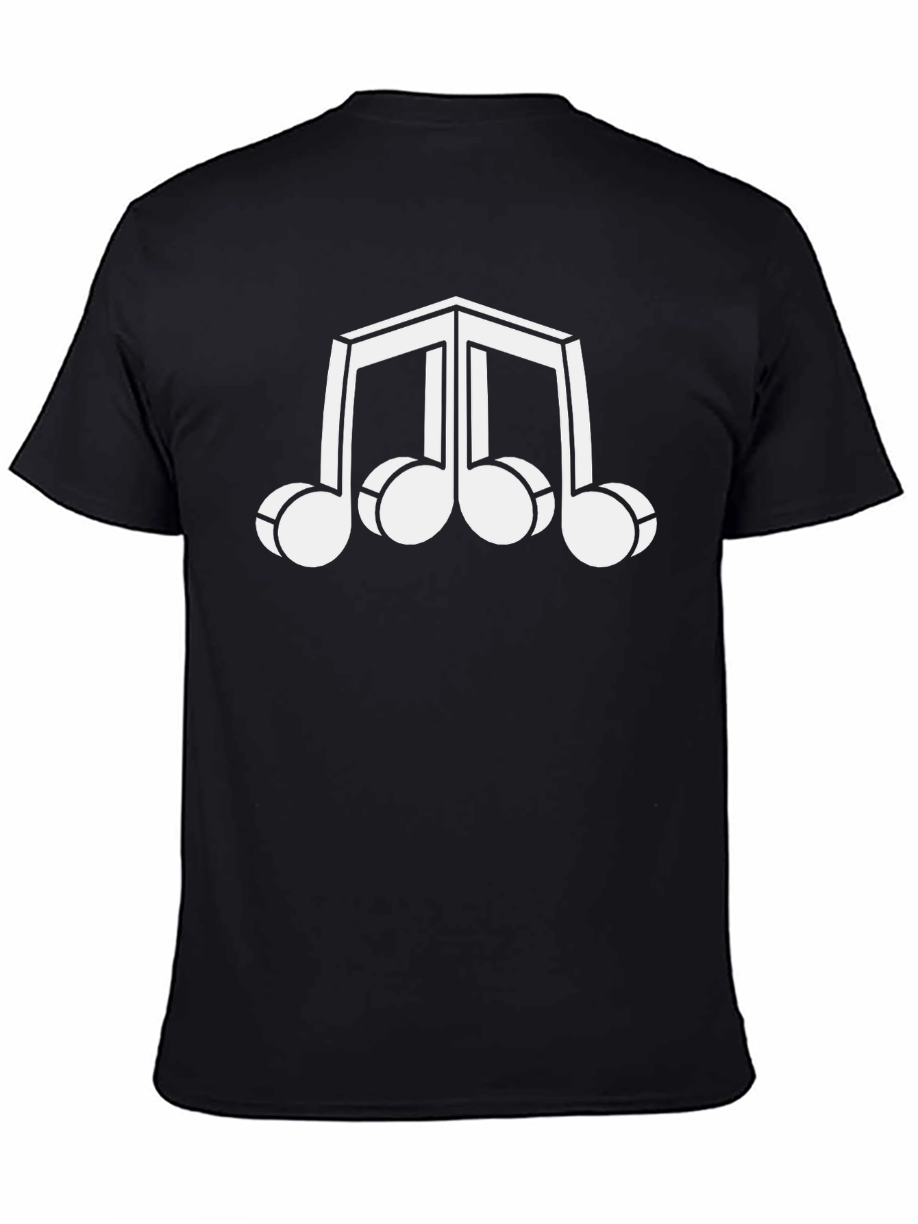 Musical Note Graphic Tee - Modern Design