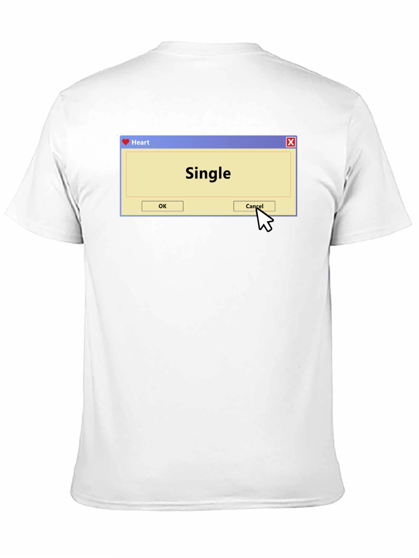 Single Heart Window T-Shirt