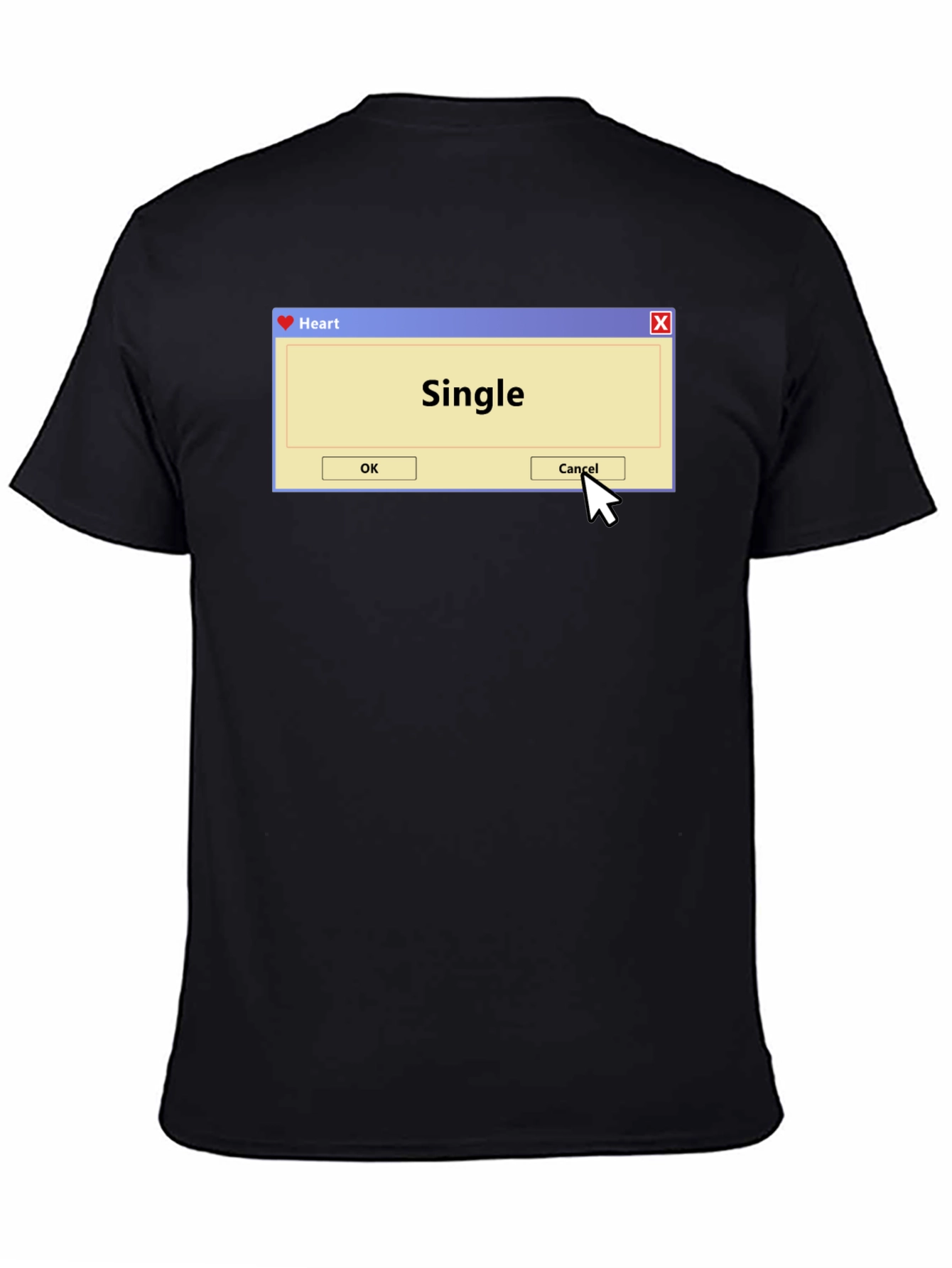 Single Heart Window T-Shirt