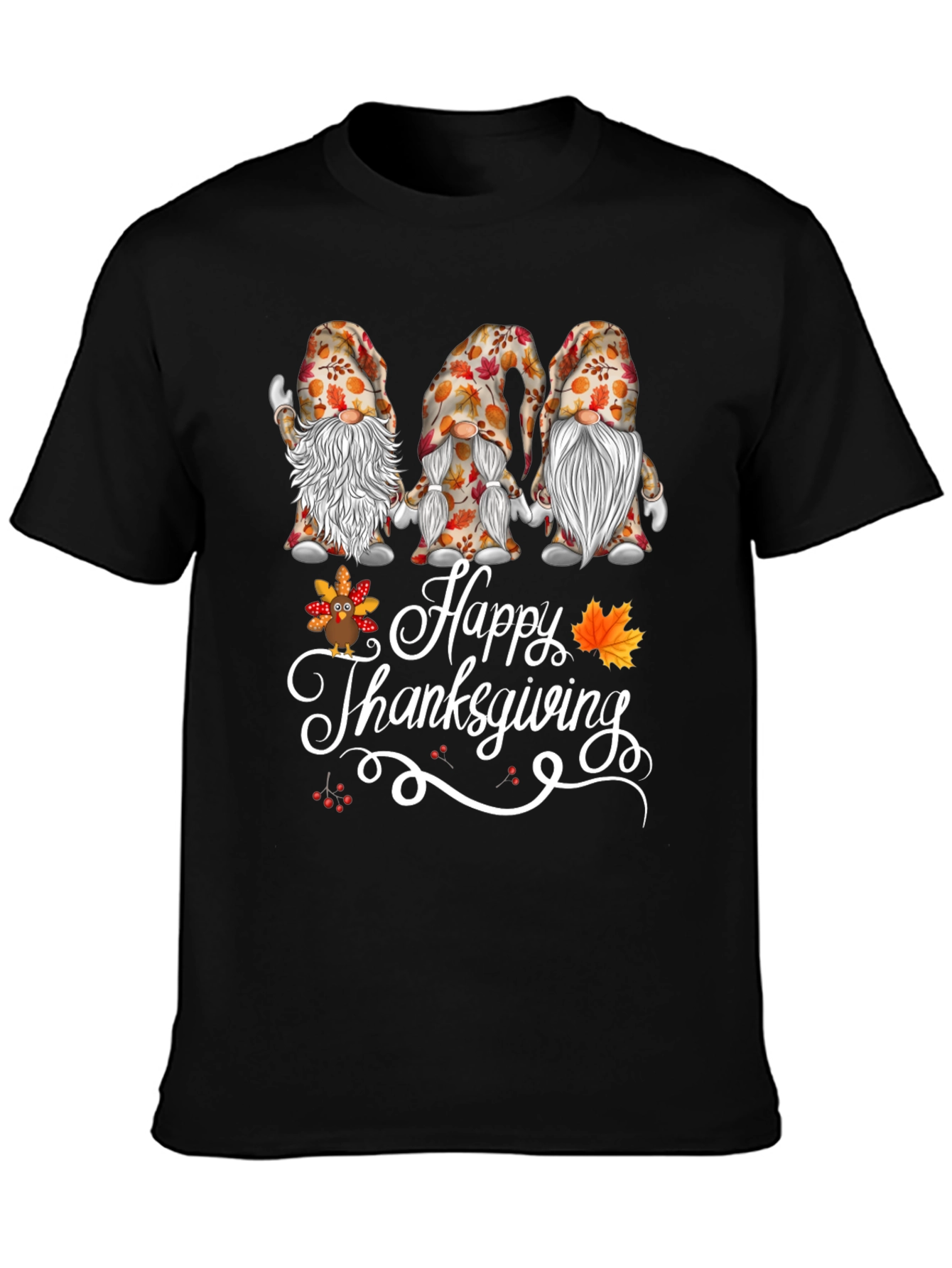 Happy Thanksgiving Gnomes T-Shirt