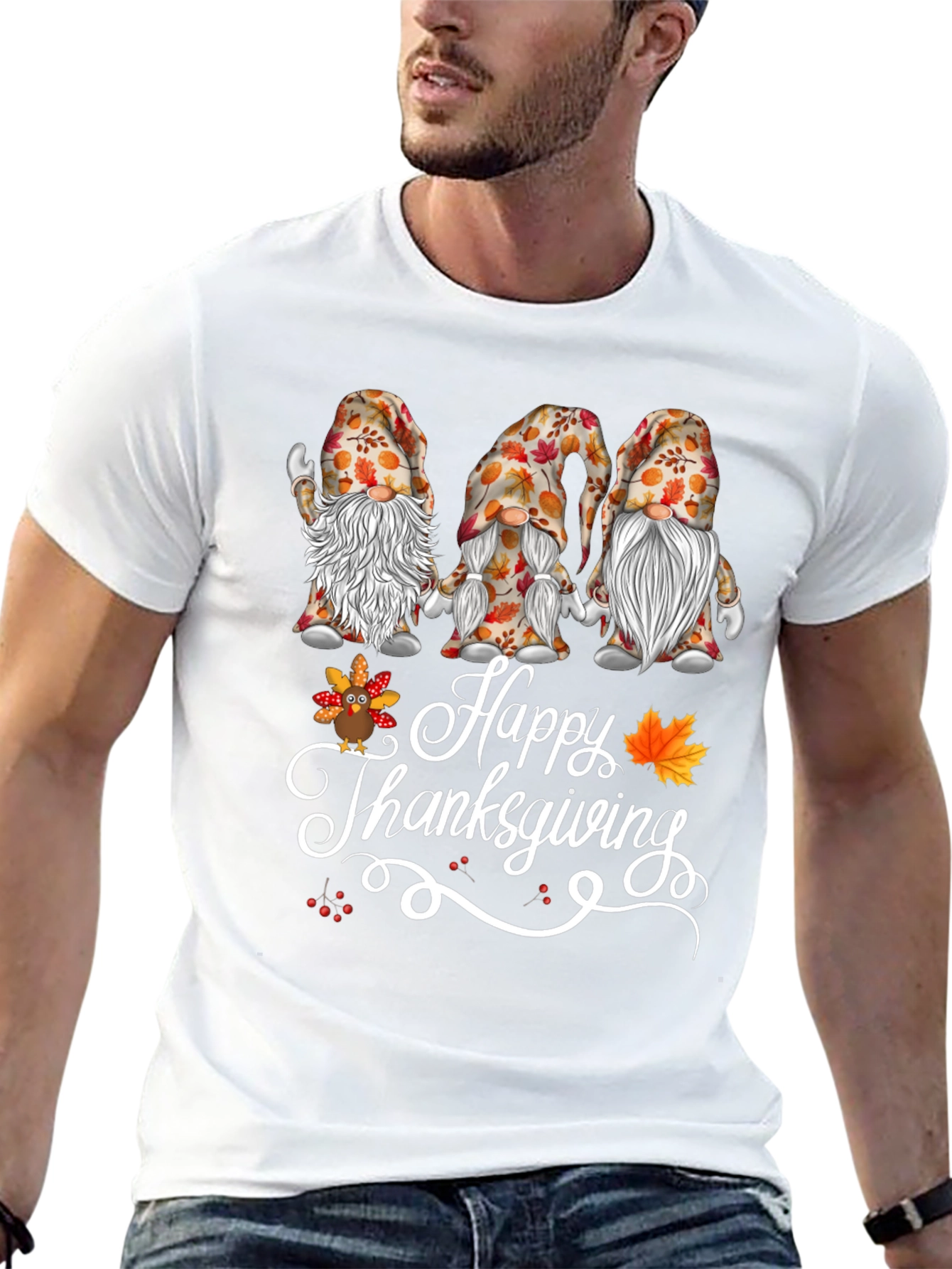 Happy Thanksgiving Gnomes T-Shirt