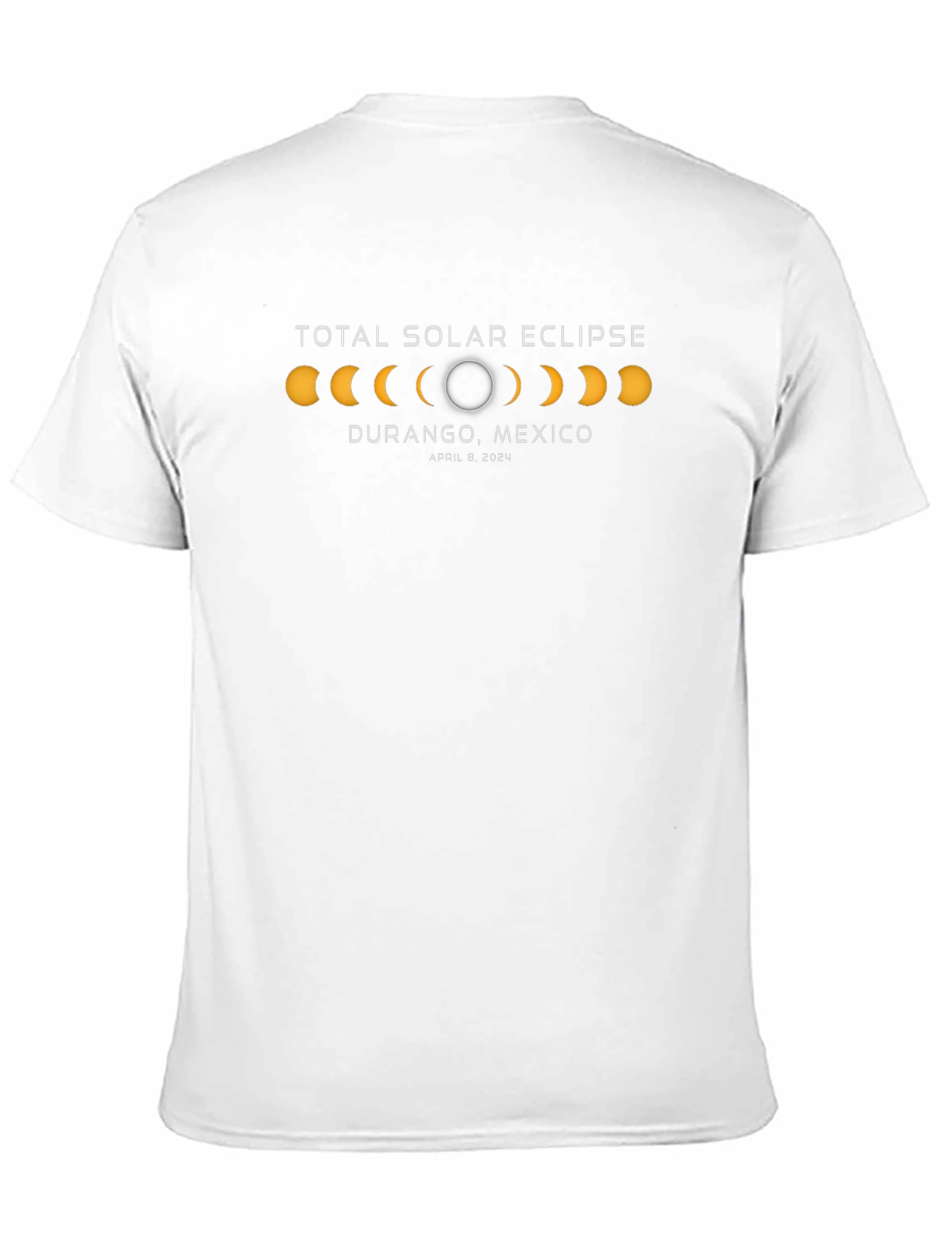 Total Solar Eclipse Durango Mexico April 8 2024 T-Shirt